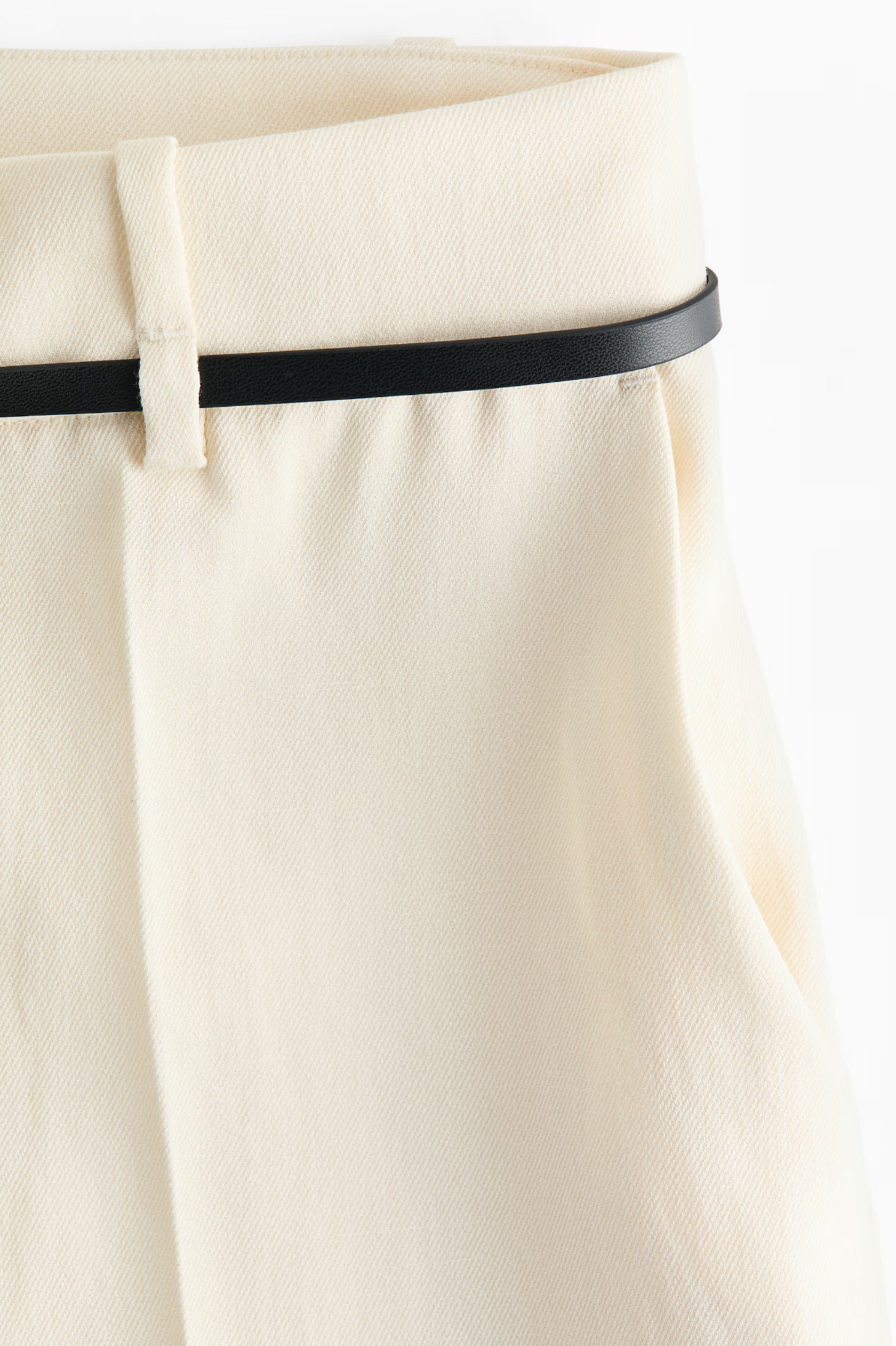 Belted Bermuda Shorts