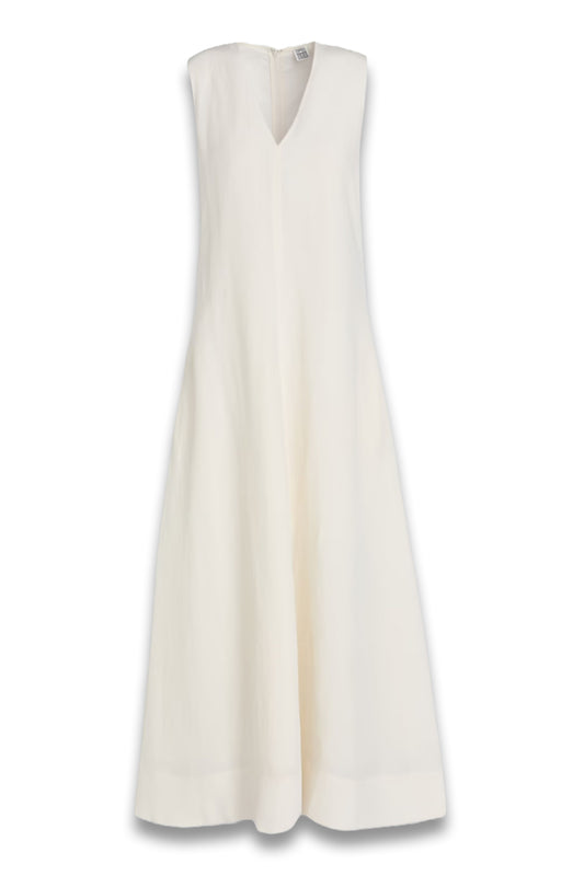 Lyocell And Linen-Blend Maxi Dress