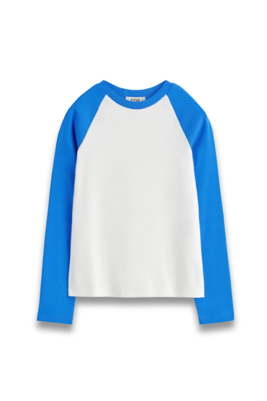 Contrast-Sleeve T-Shirt