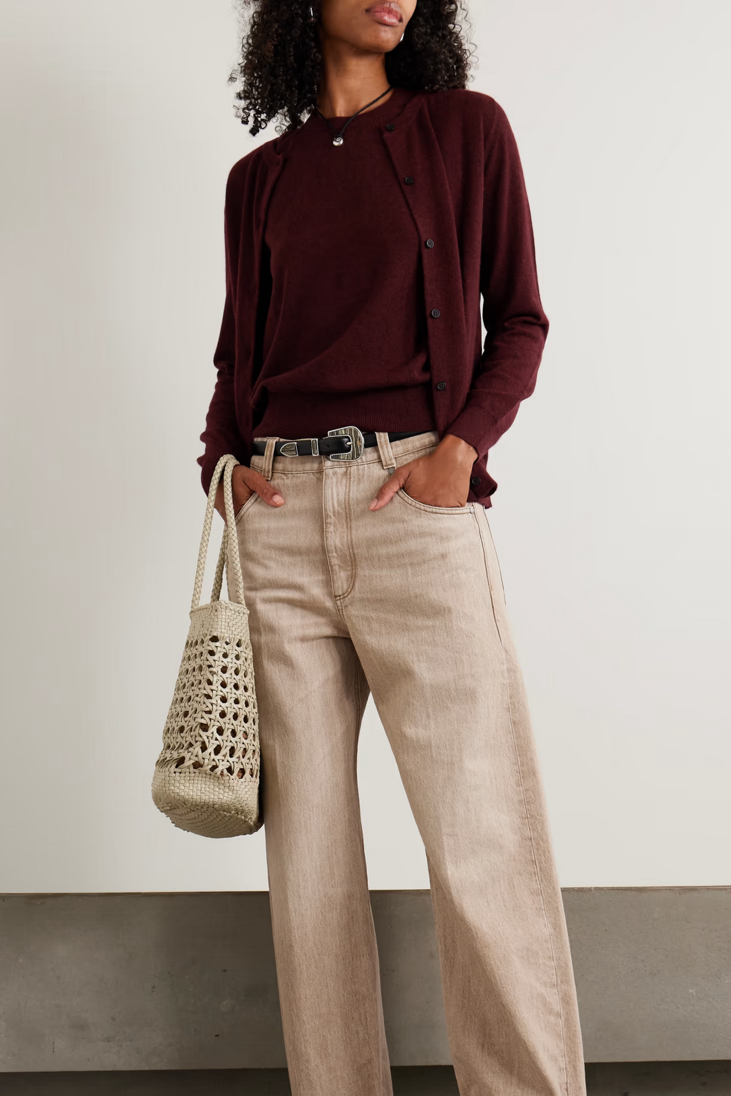 Organic Cashmere Cardigan