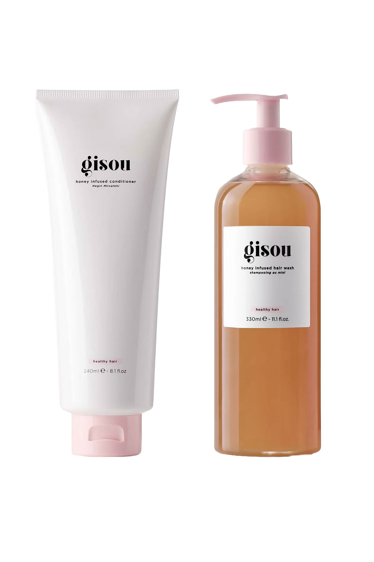 Gisou Honey Infused Hair Wash & Conditioner