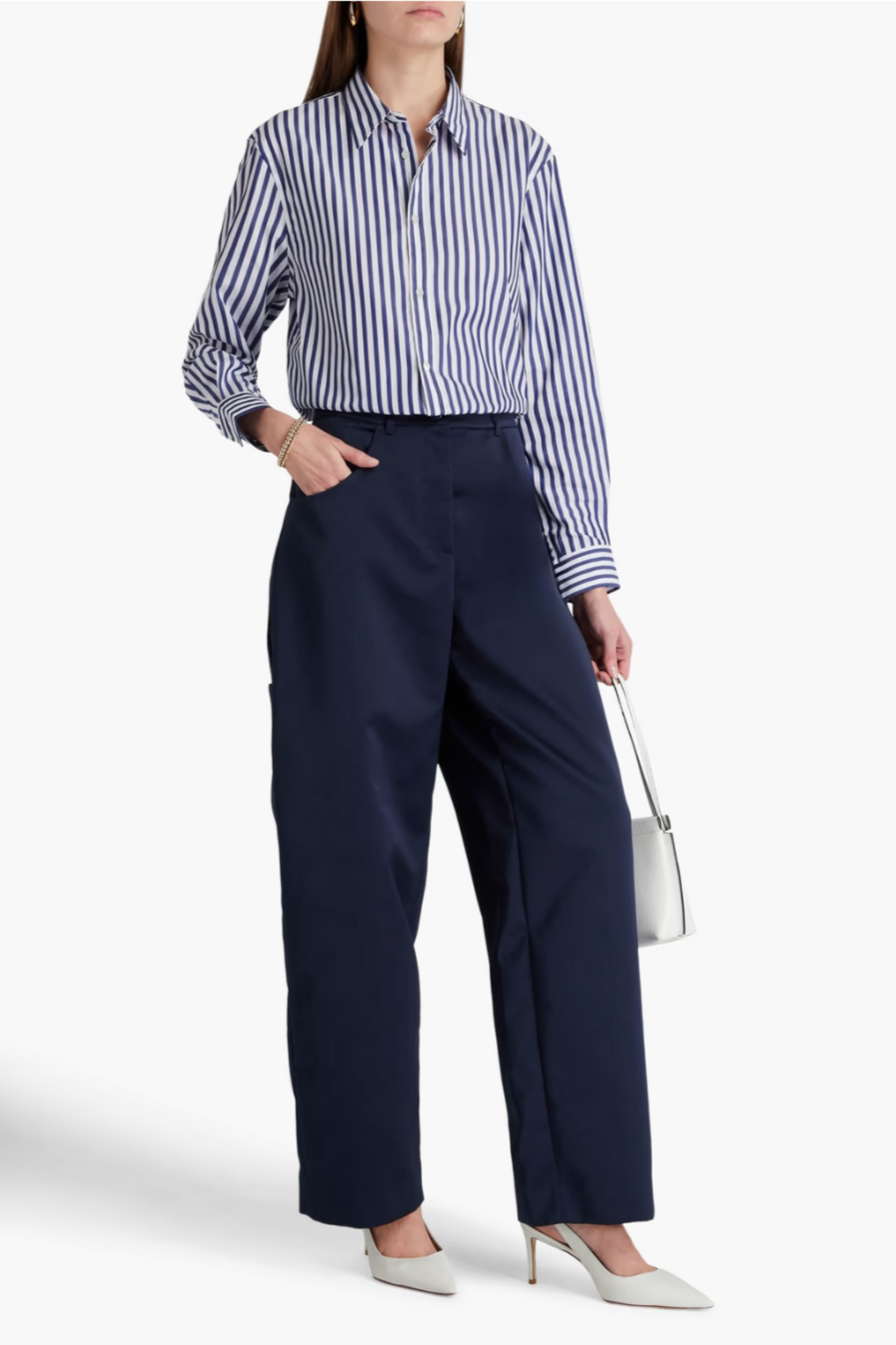 Raphael Striped Cotton-poplin Shirt