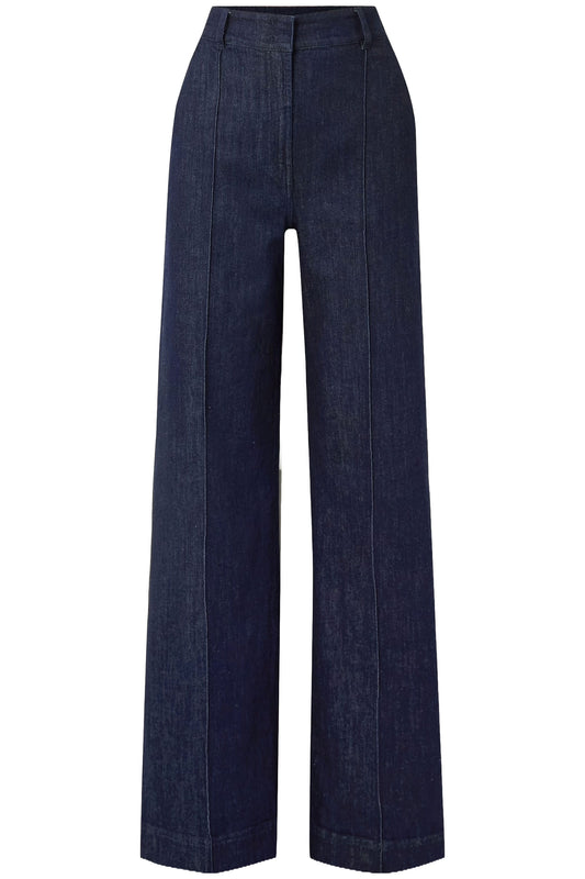 + NET SUSTAIN High-rise Straight-leg Stretch Organic Jeans