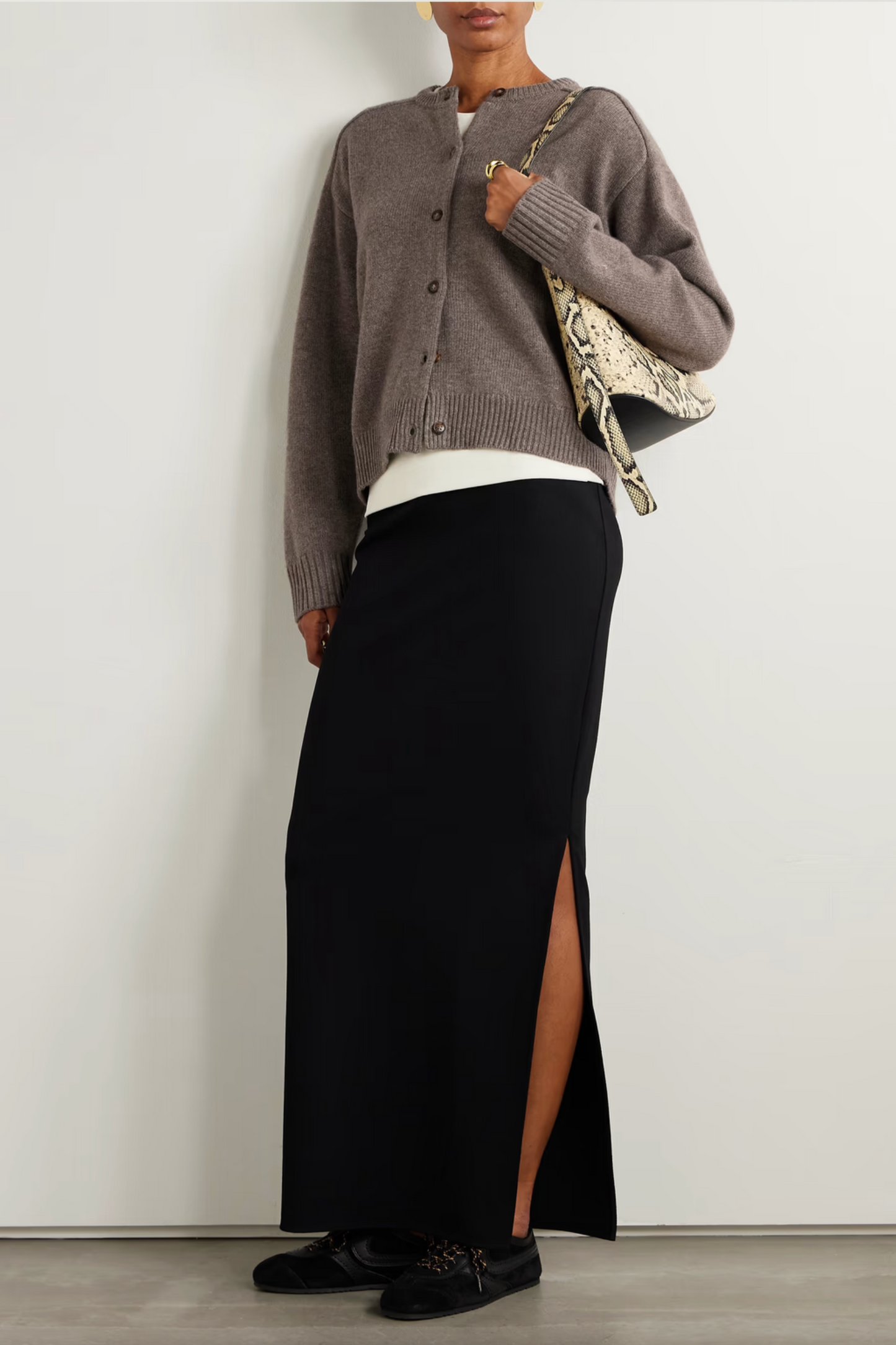 Aidar Merino Wool And Cashmere-Blend Cardigan