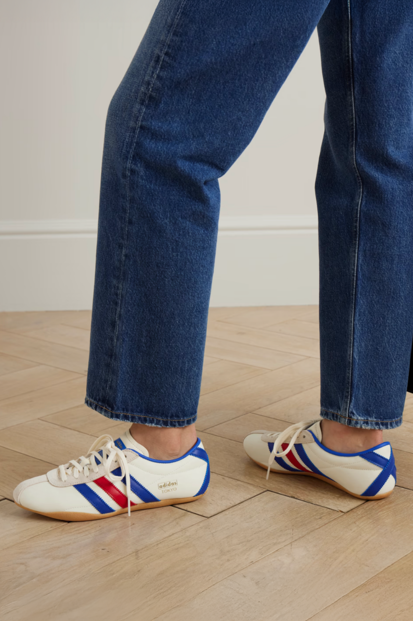 Tokyo Leather And Suede-trimmed Mesh Sneakers