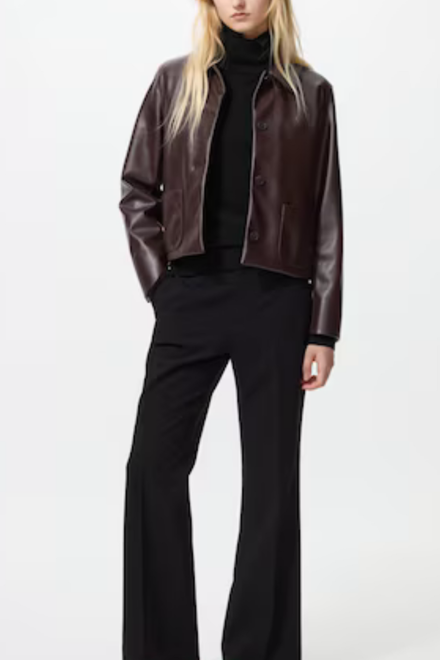 Coated Short Jacket
