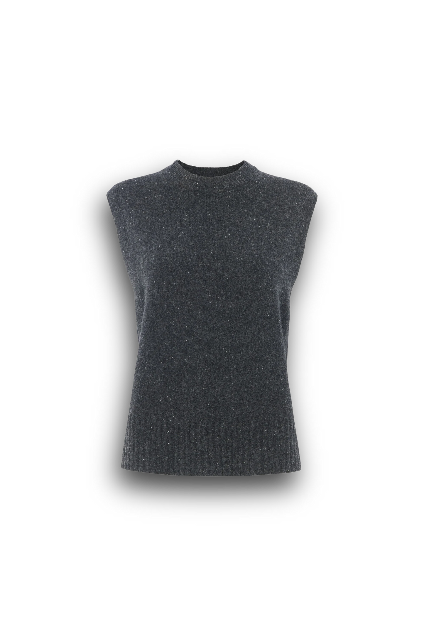 Wool Fleck Sleeveless Tank