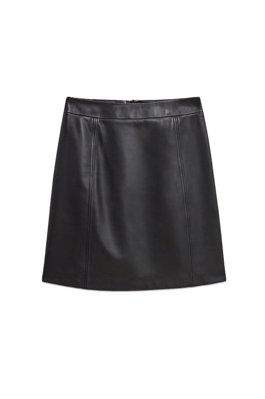 Annabelle Leather Skirt