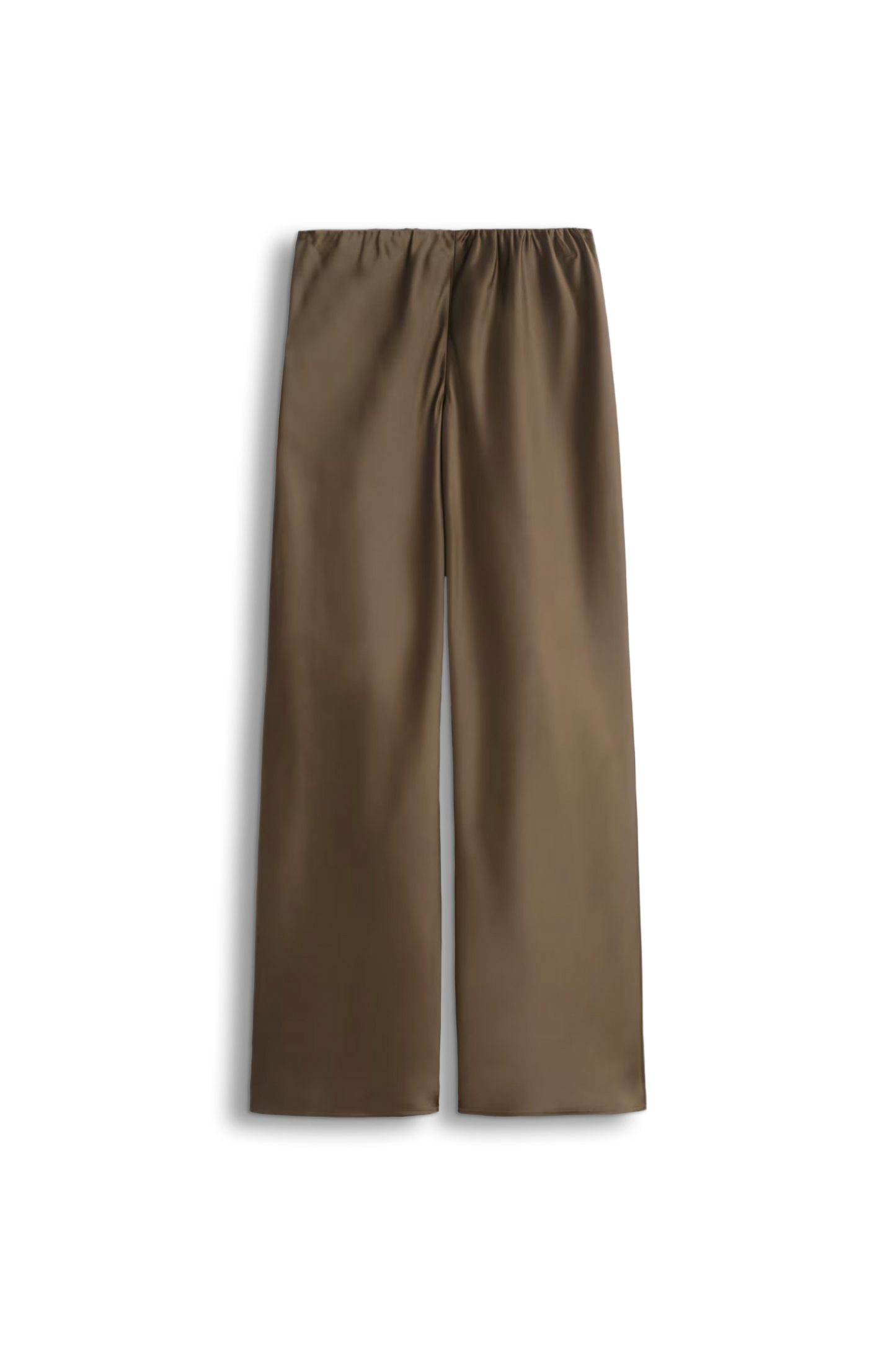 Satin Wide-leg Trousers