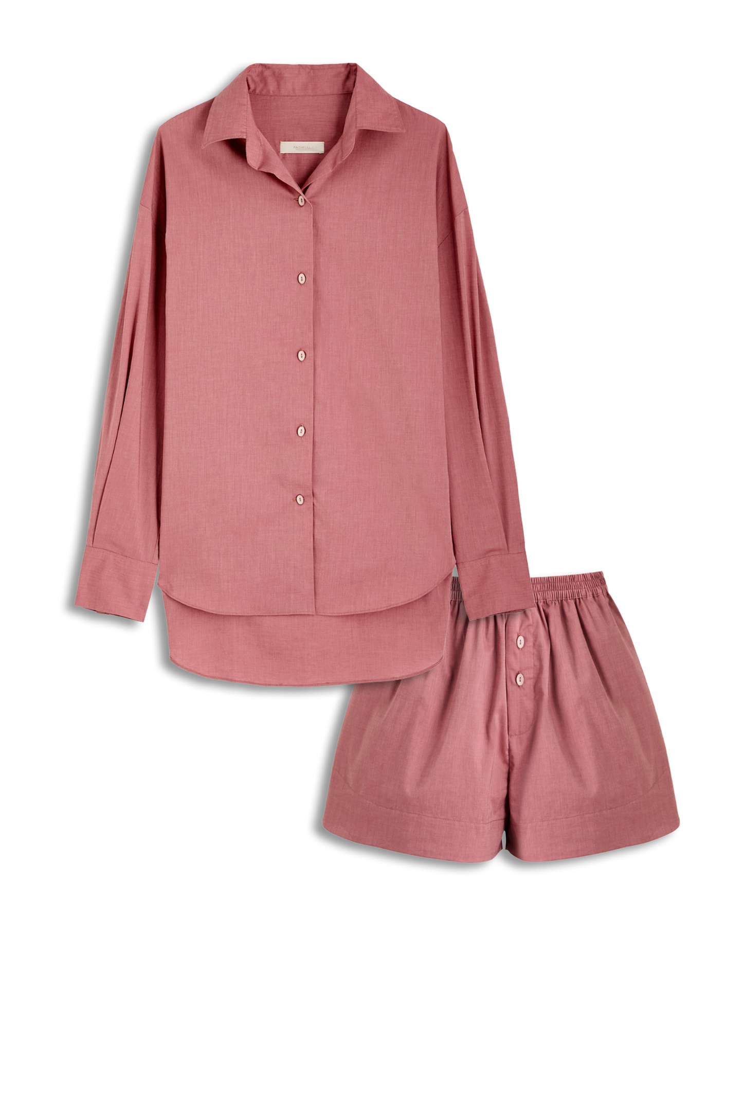 En Vau Cotton Shirt And Lonia Shorts