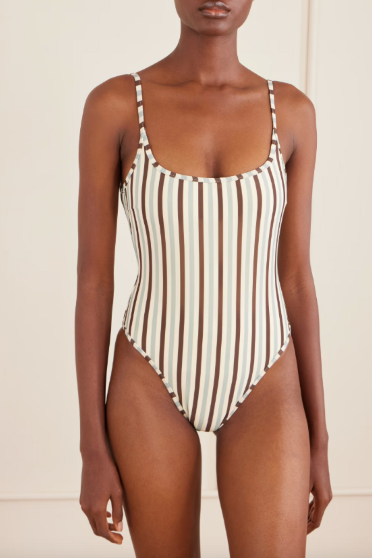 Pipping Thidu Striped Swimsuit