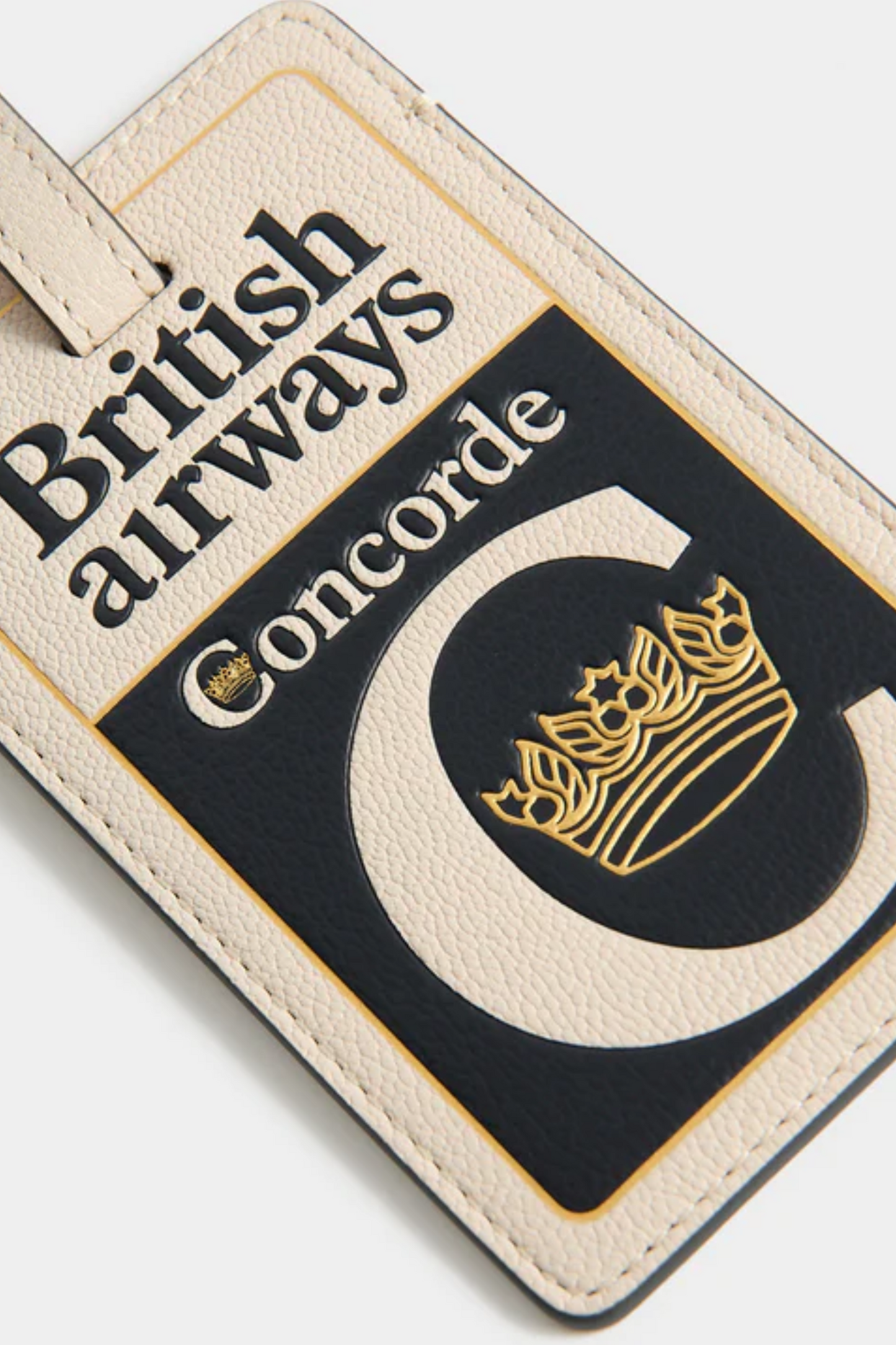 Anya Brands British Airways Concorde Luggage Label Charm