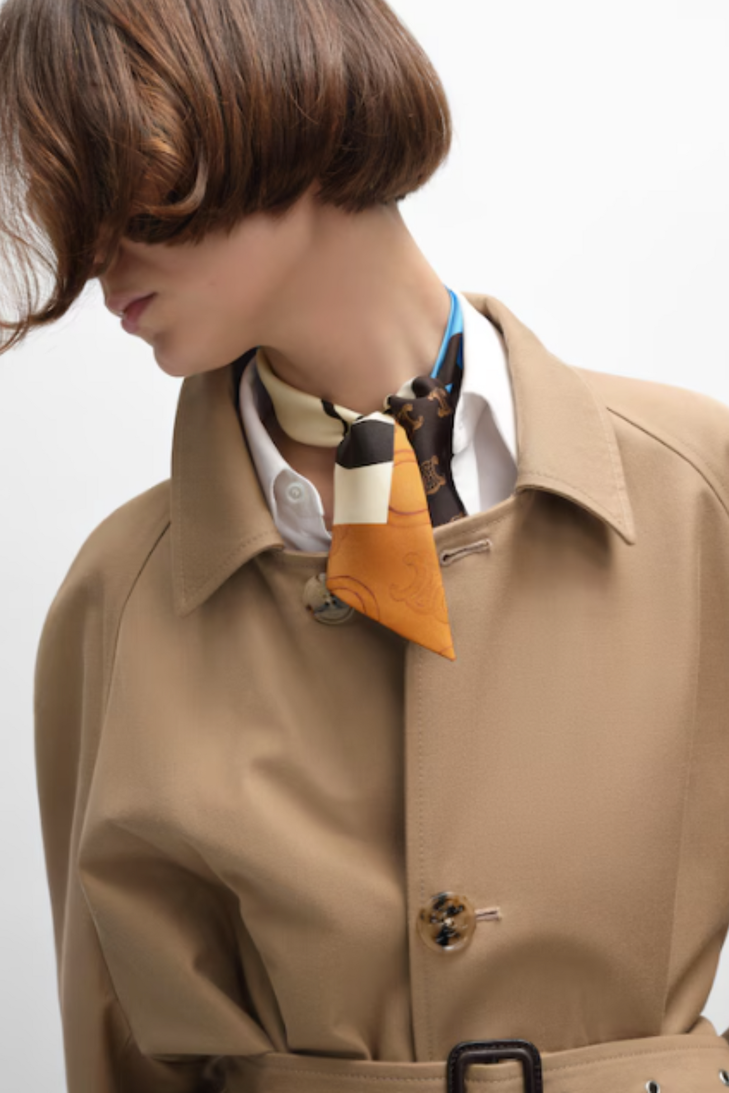 Lavalliere In Silk Twill