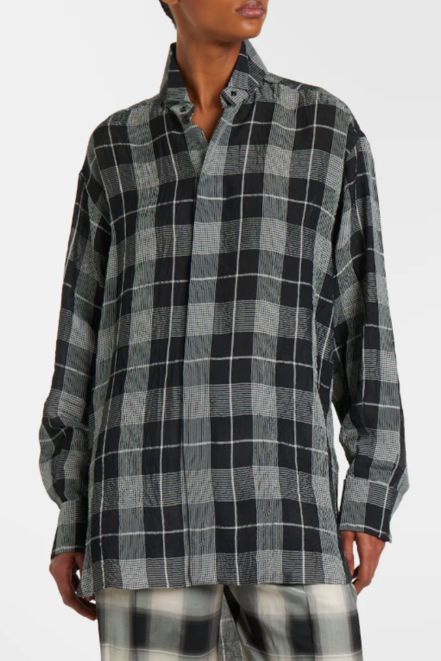 Checked Twill Shirt
