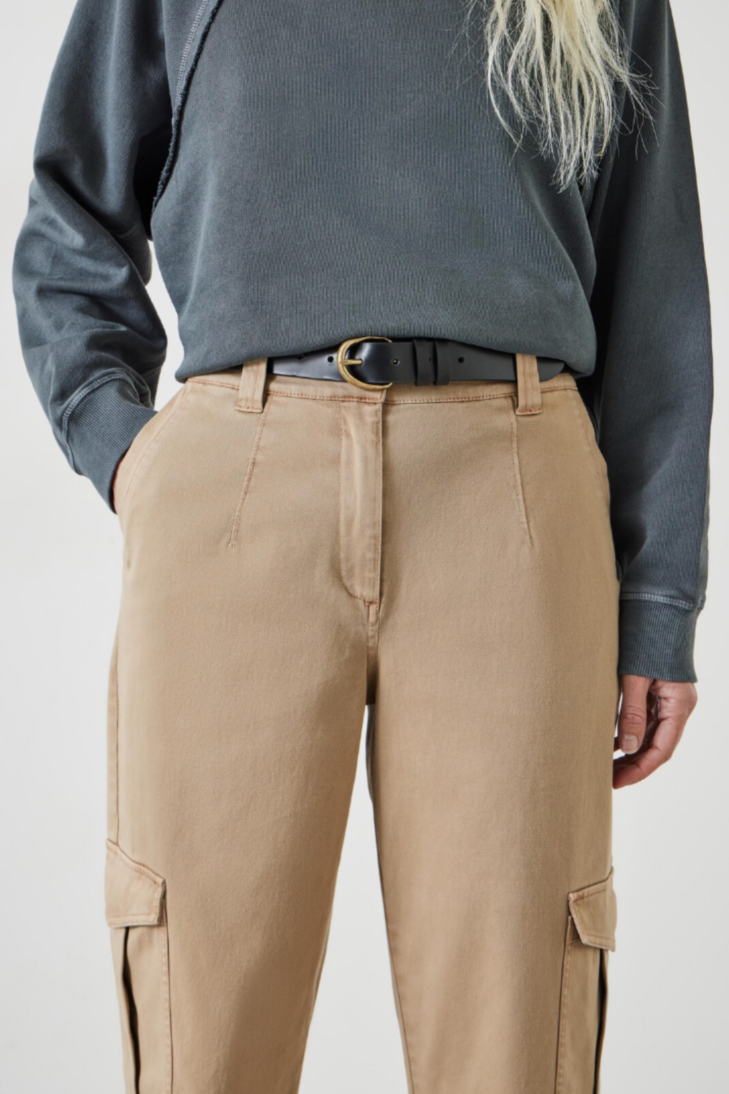 Harlee Hammered Belt
