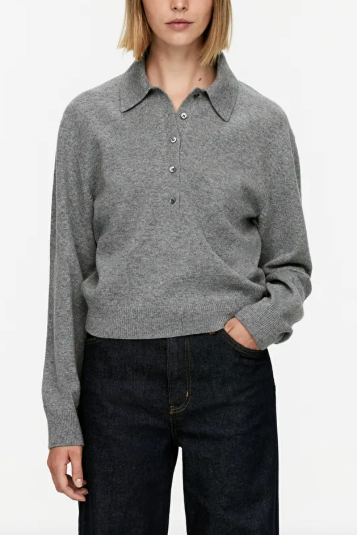 Wool Polo Jumper