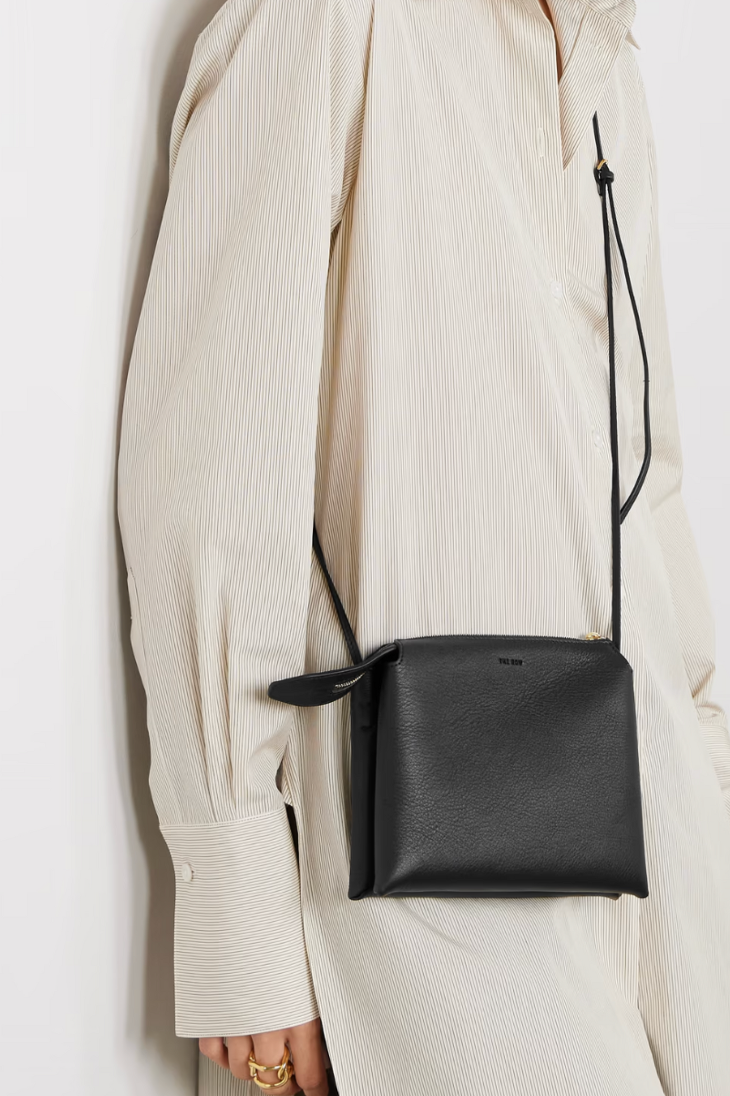 Nu Twin Mini Leather Shoulder Bag