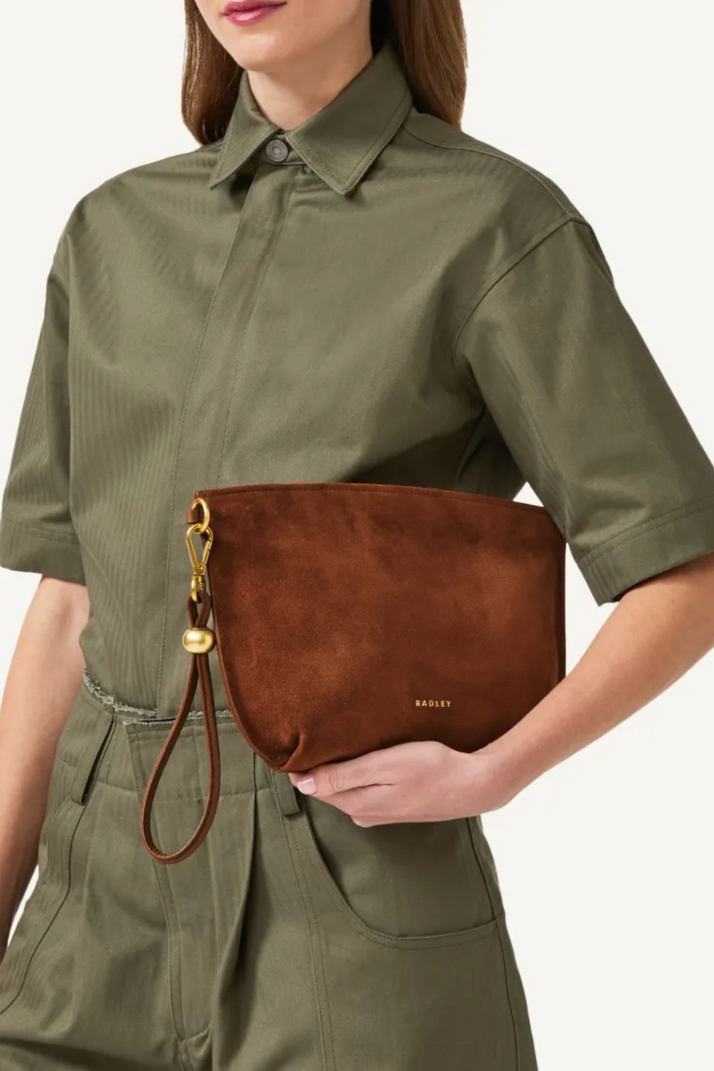 The Romilly Medium Ziptop Clutch