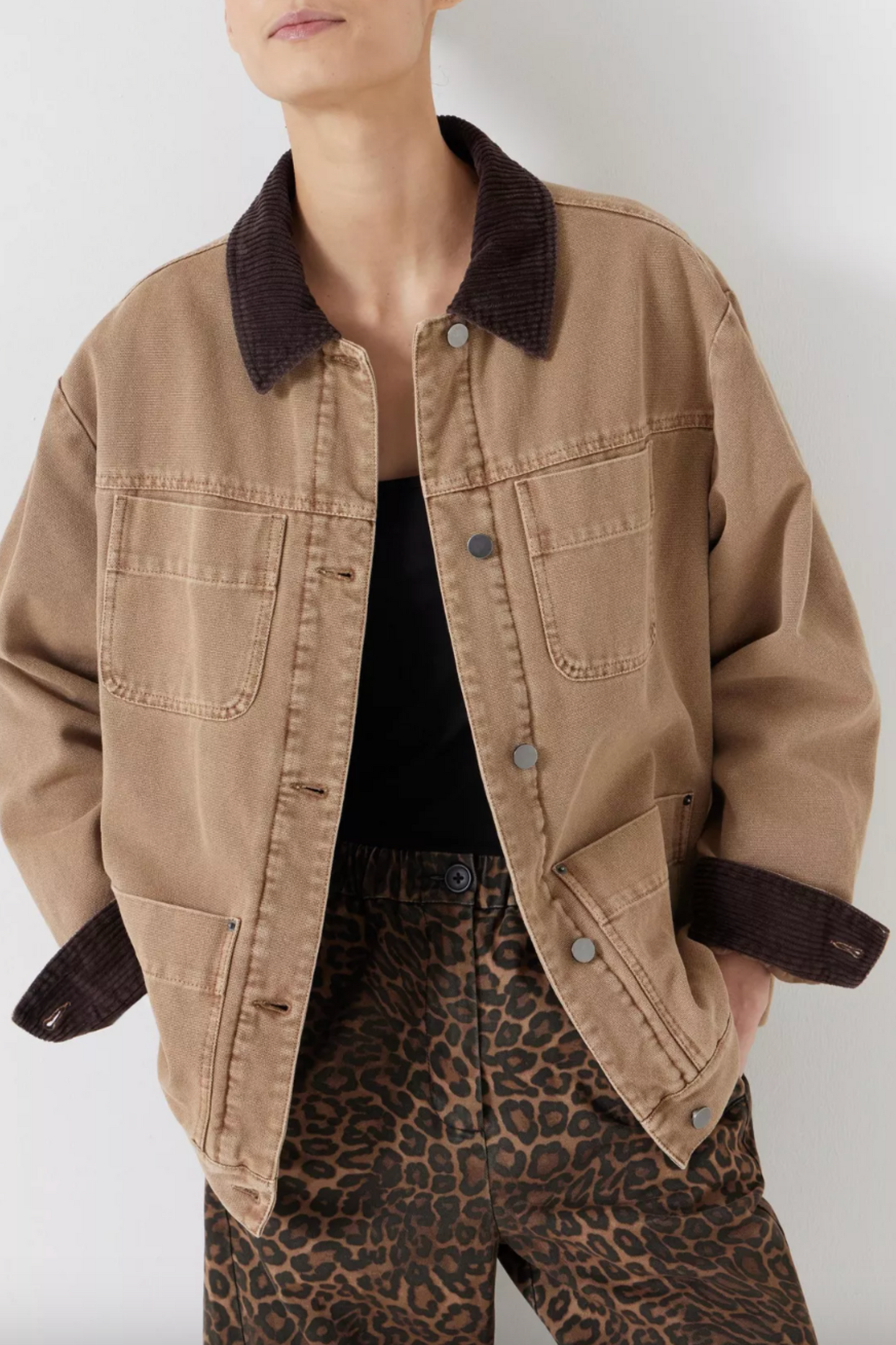 Cord Collar Jacket
