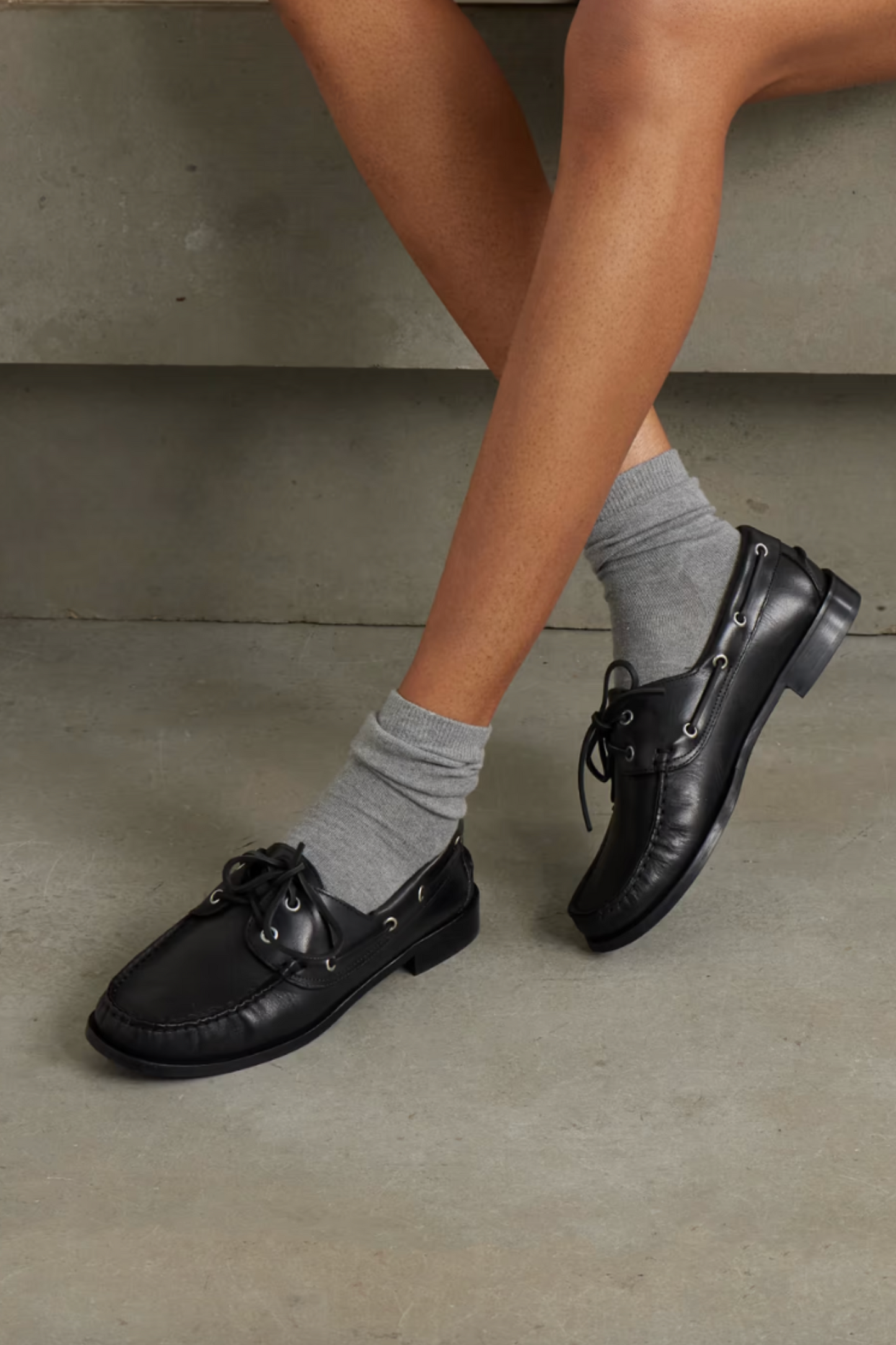 Harris Leather Boat Shoes