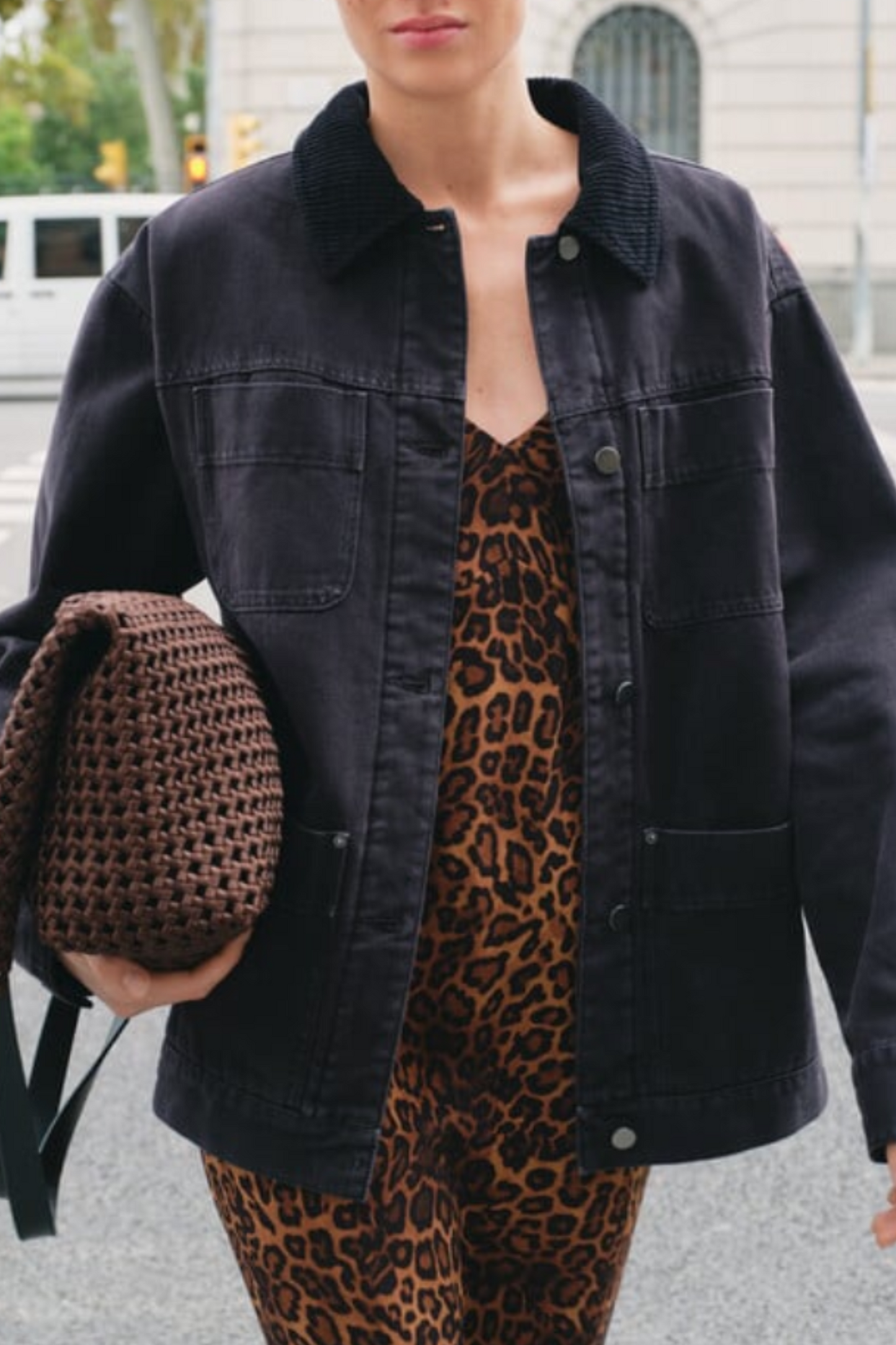 Cord Collar Jacket