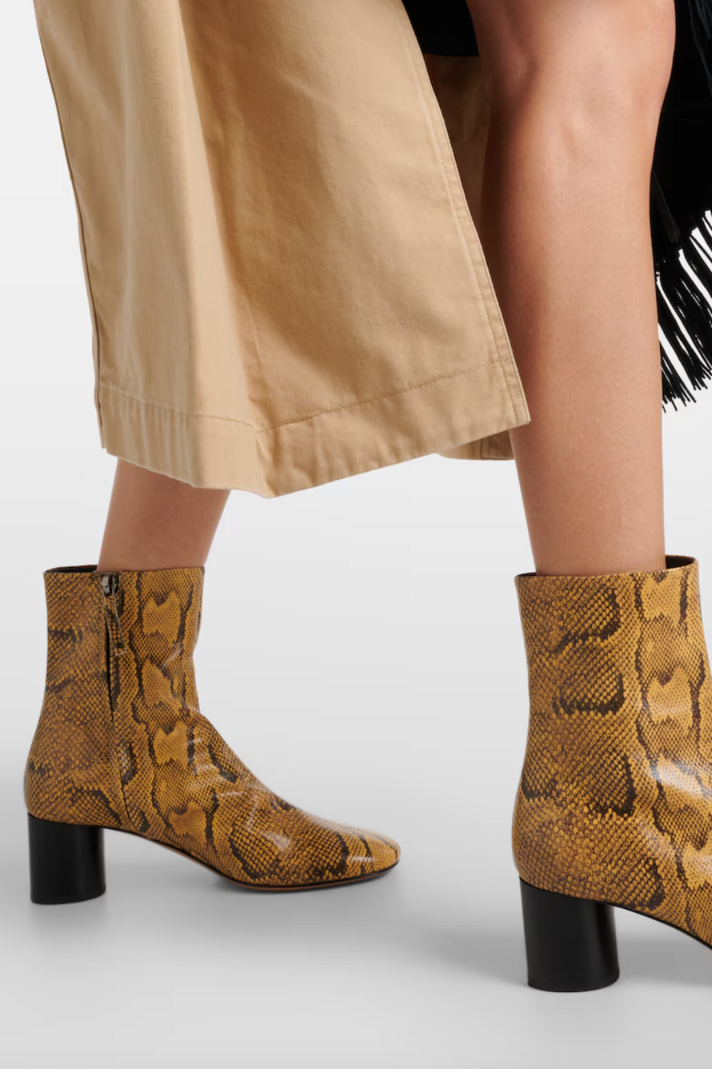 Laeden Leather Ankle Boots