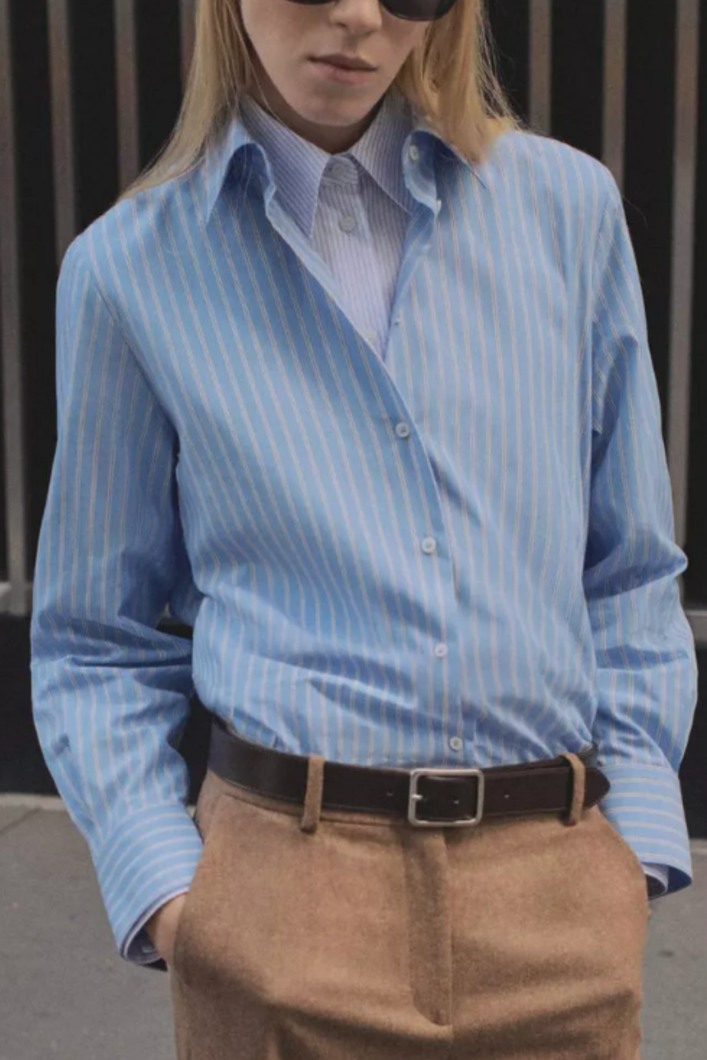 Regu Stripe Shirt, Blue/Multi