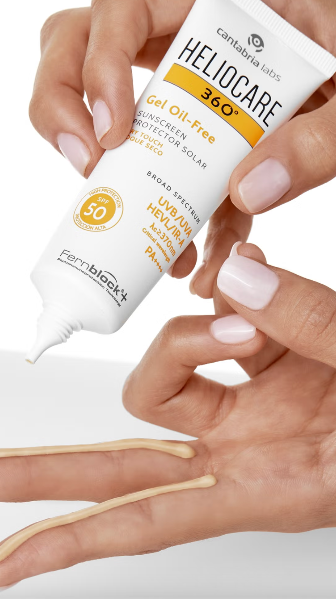 Heliocare 360° Oil-Free Gel Sunscreen Protector Original SPF 50 50ml