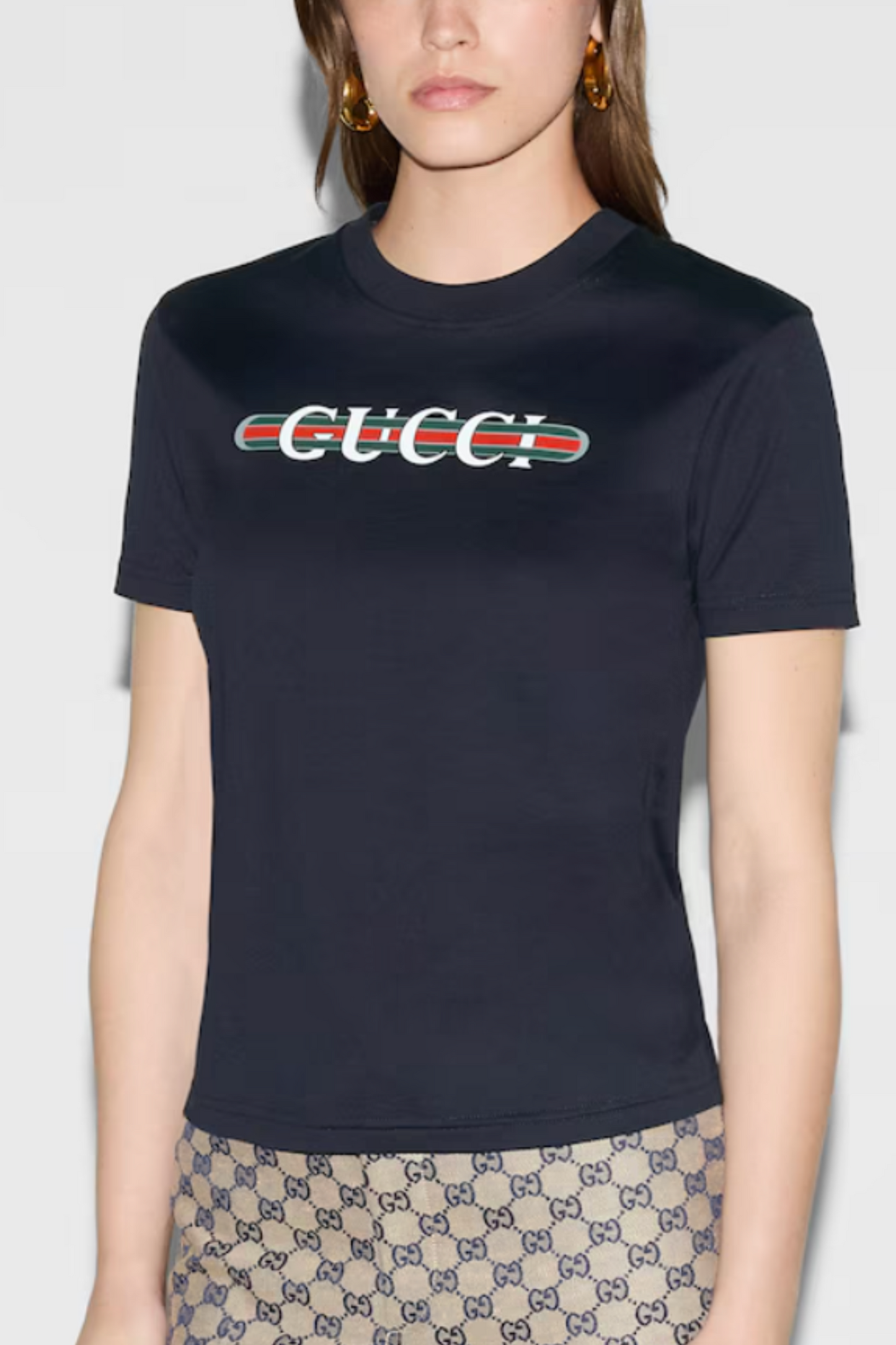 Printed Cotton Jersey T-shirt