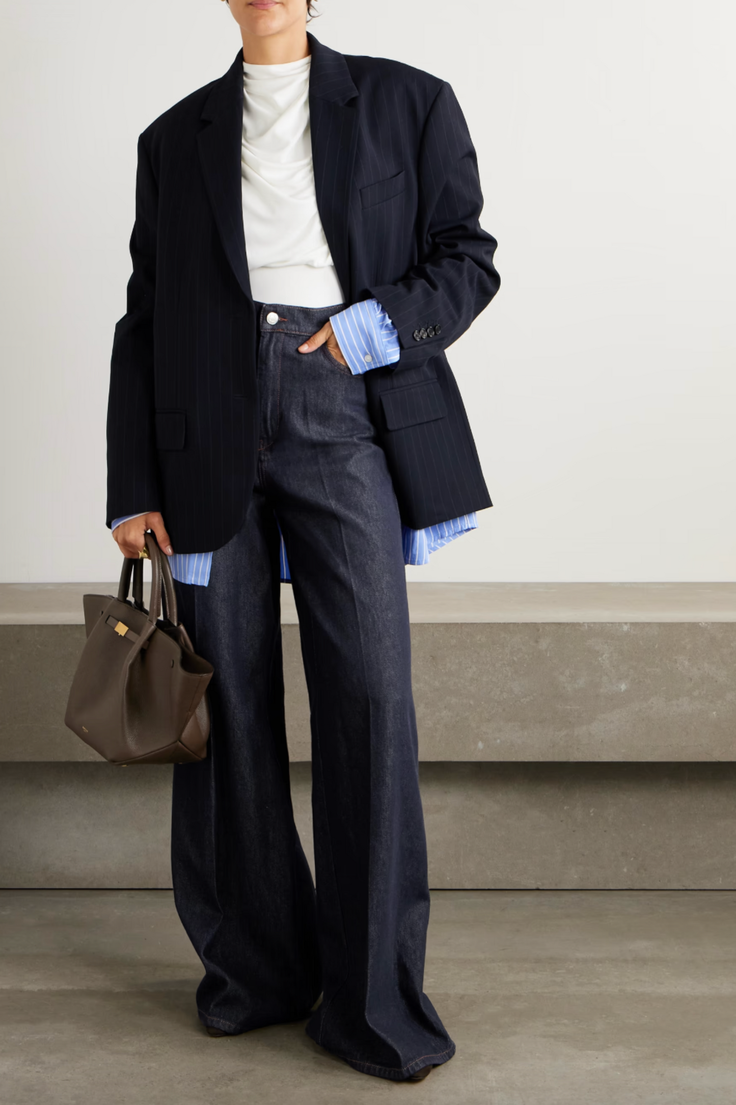 Carmine High-rise Wide-leg Jeans