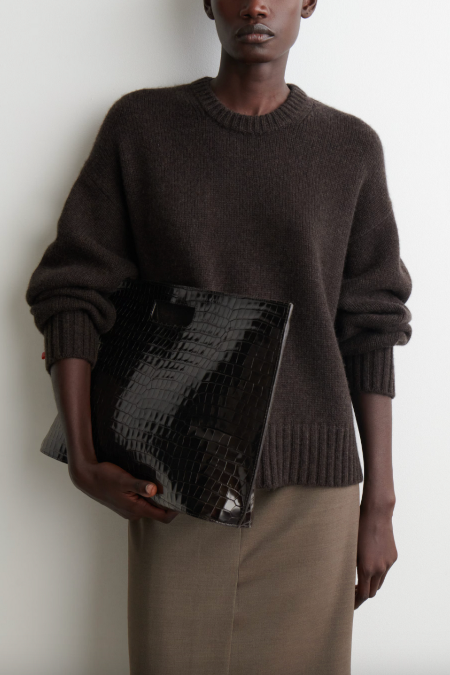 Chunky Cashmere Crew Neck Jumper