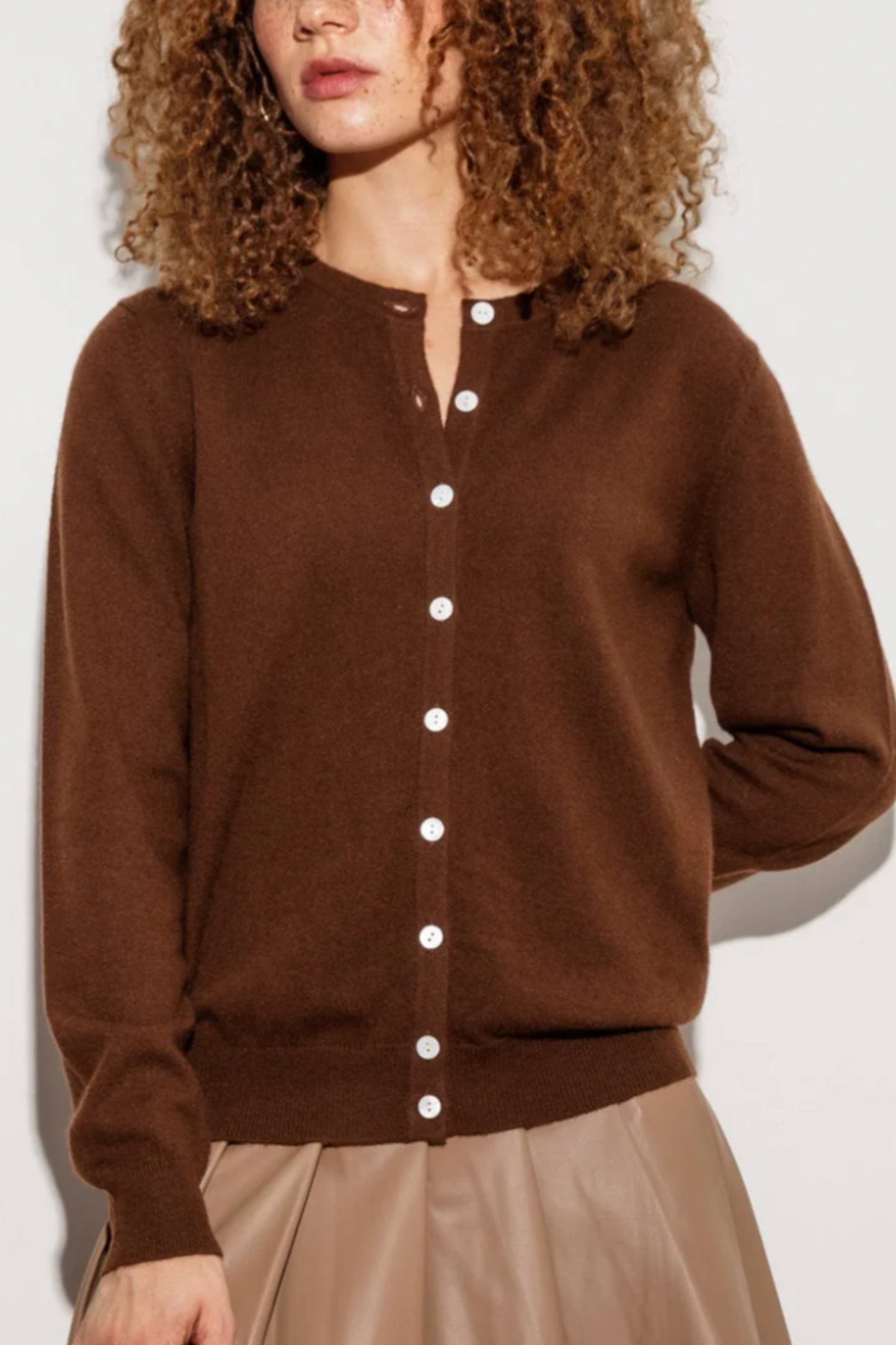 Morningside Cashmere Cardigan - Coco