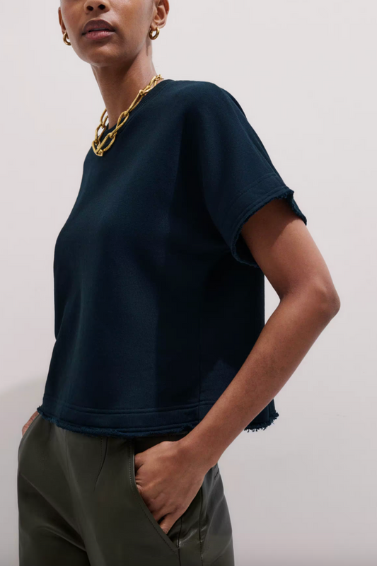 Relaxed Sweatshirt Tee