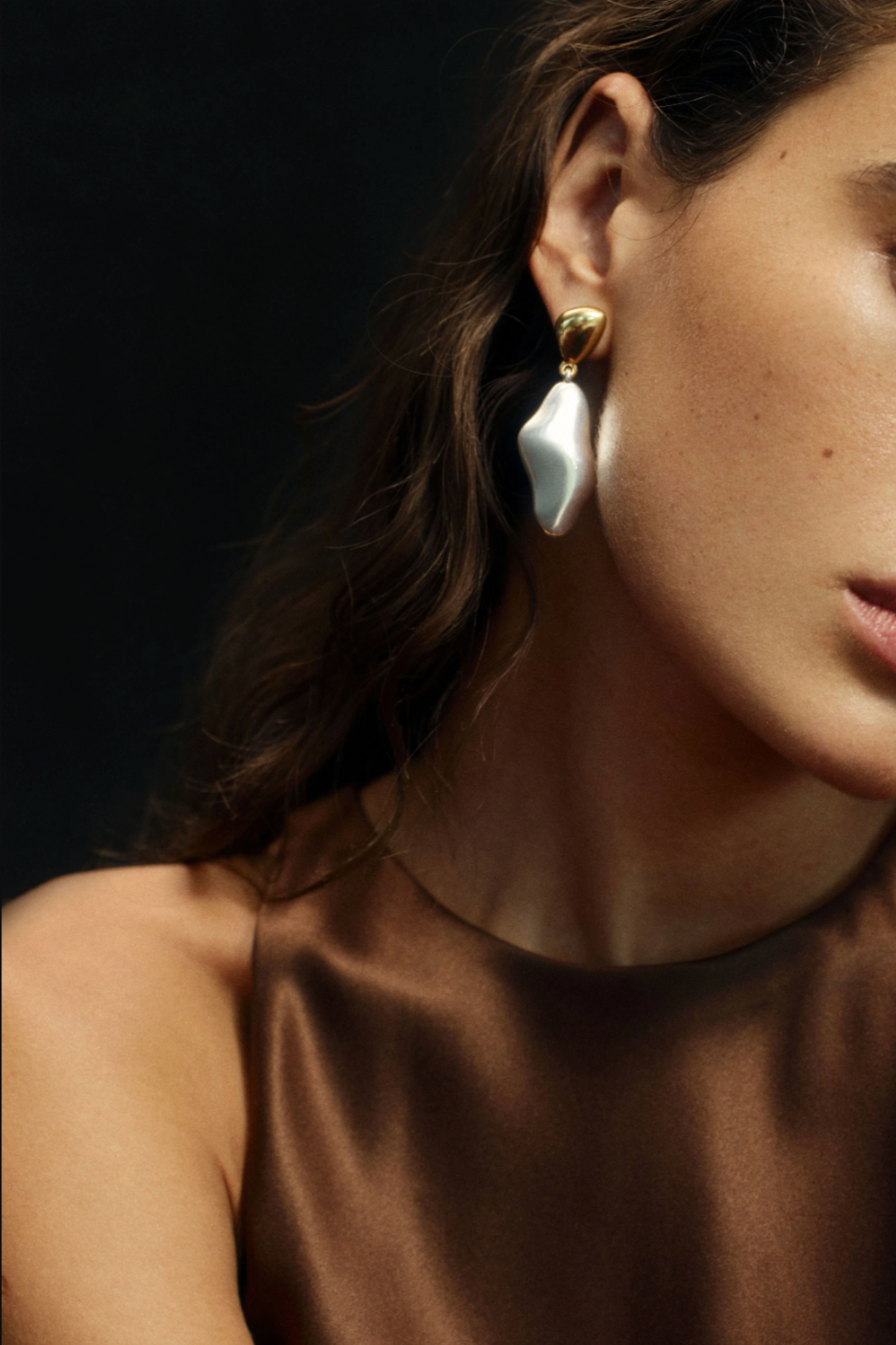 Carmel Drop Earrings