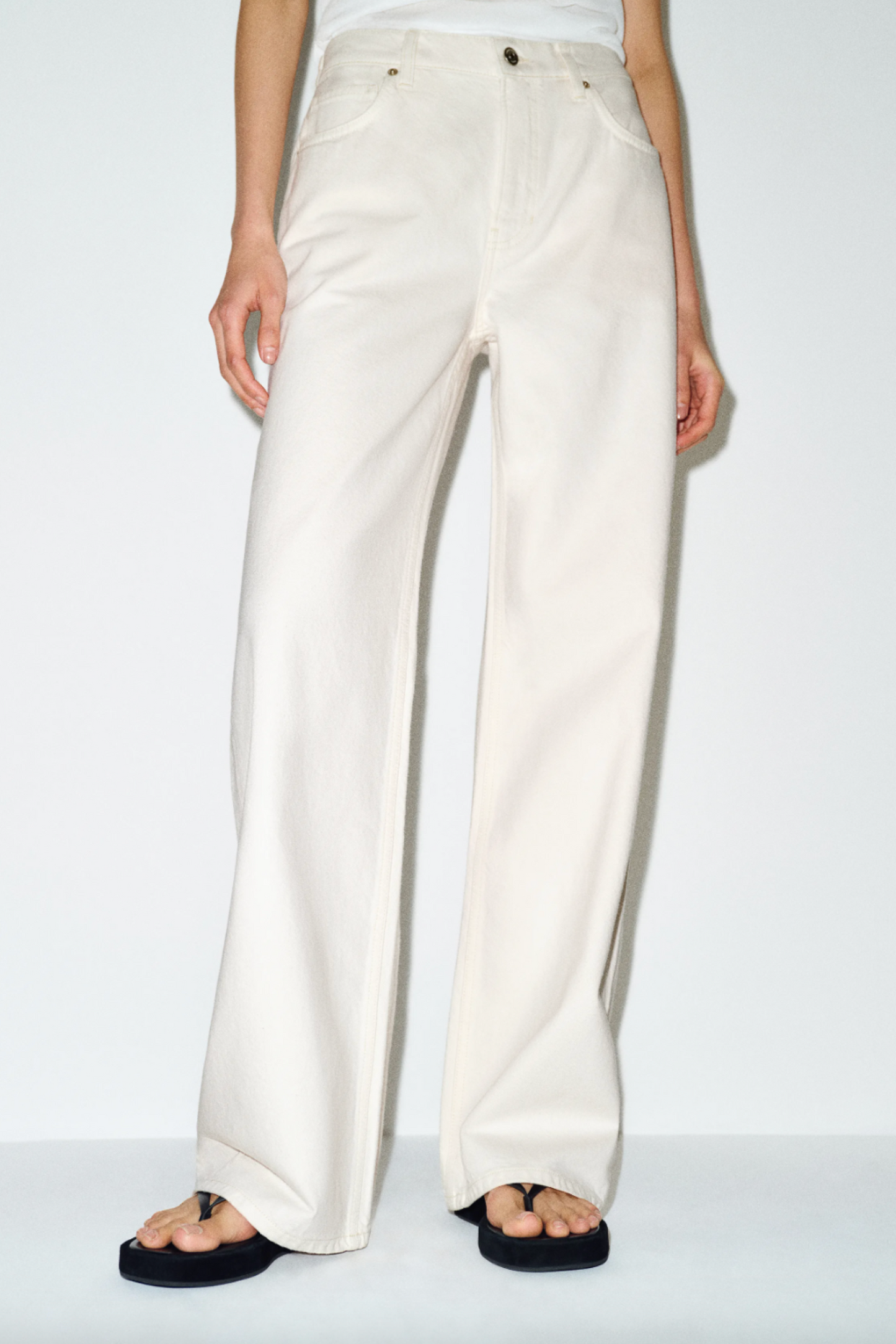 Reisa Adjustable Waist Baggy Jeans