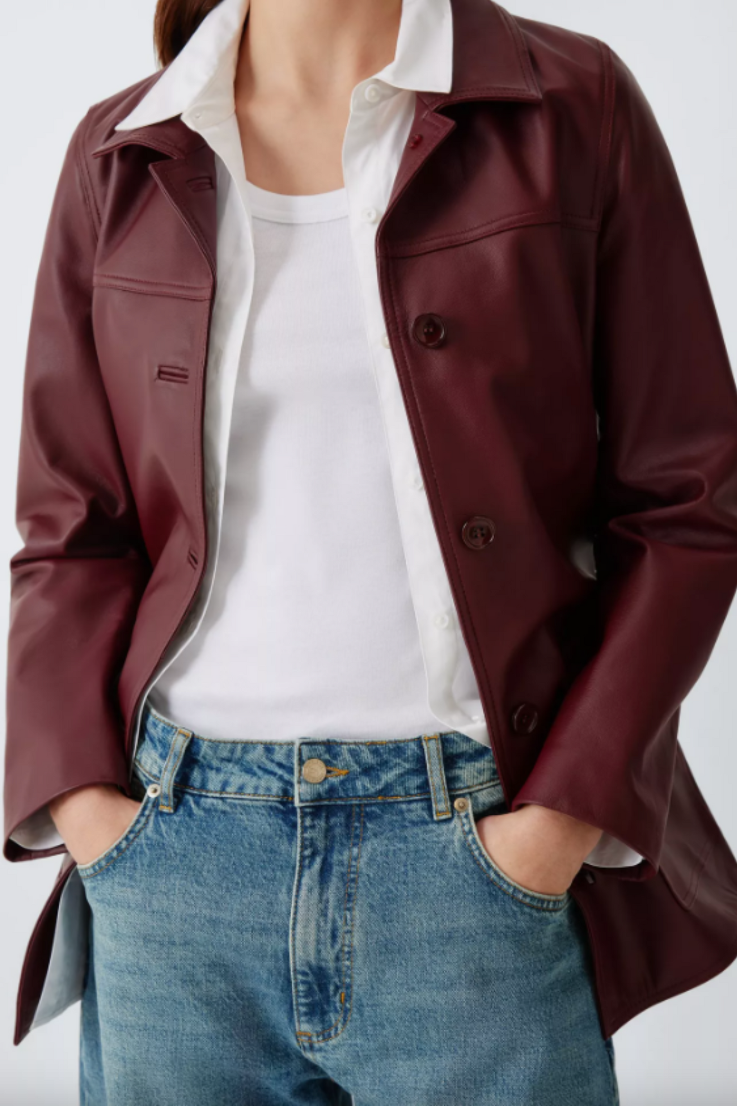 Leather Chore Jacket
