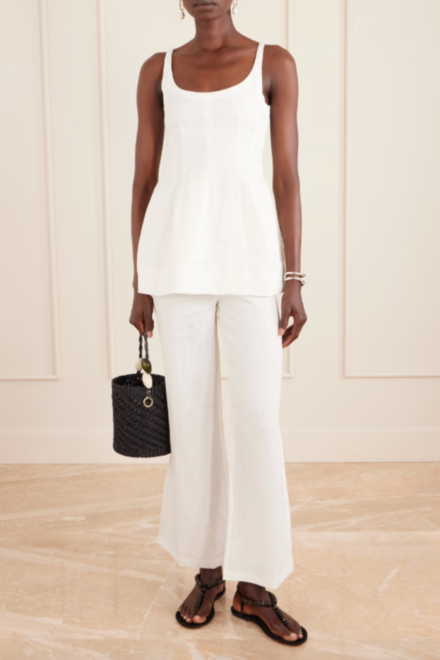 Syna Linen Blouse