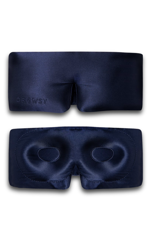 Midnight Blue Eyelash Protecting Sleep Mask