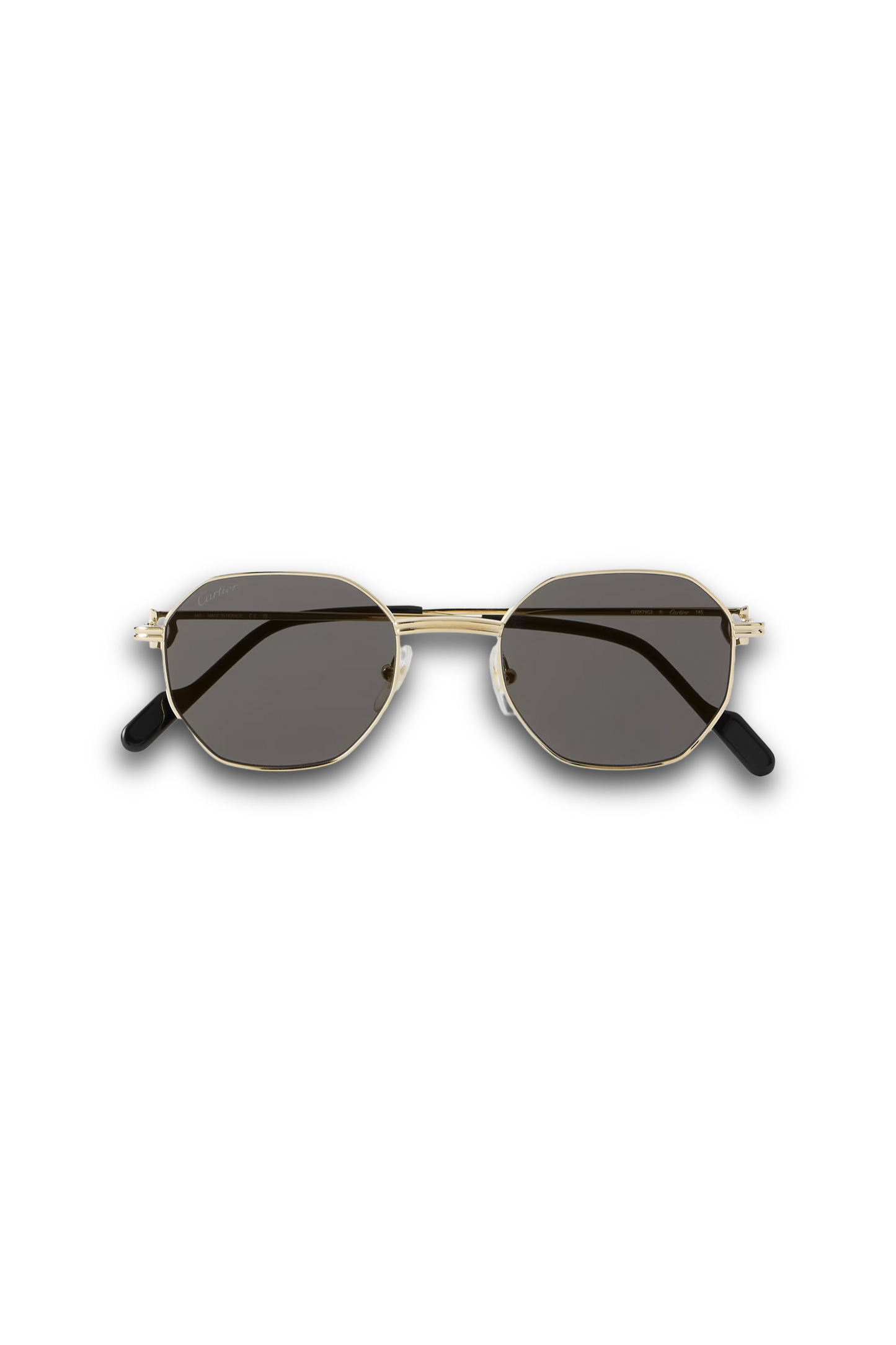 Première de Cartier Hexagon-frame Sunglasses