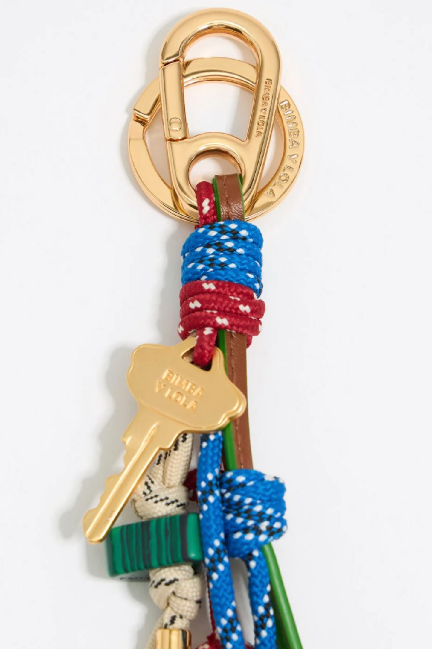 Lime Ropes Key Ring