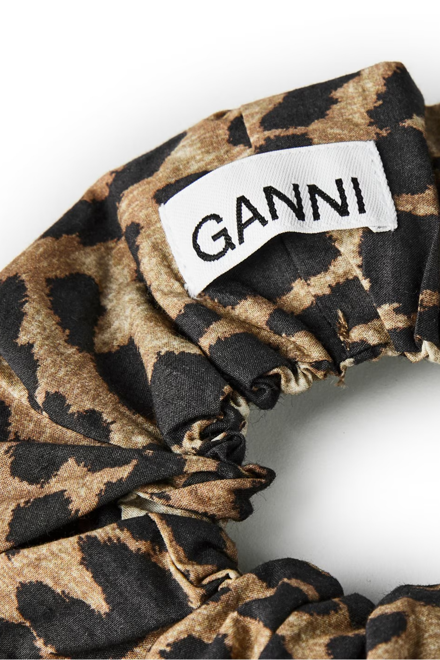 Leopard Print Scrunchie