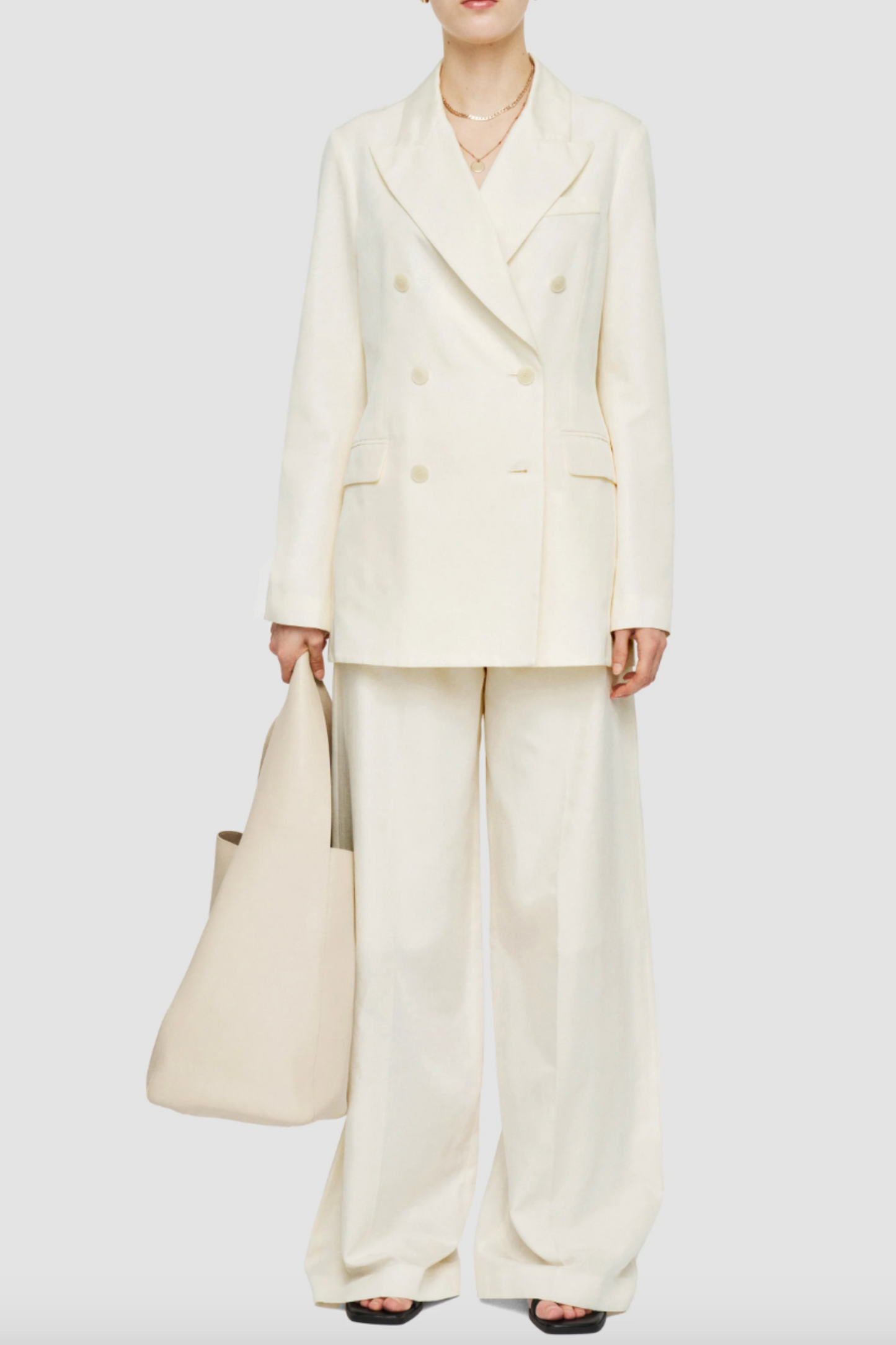 Valery Soft Cotton Silk Jacket And Alanel Trousers