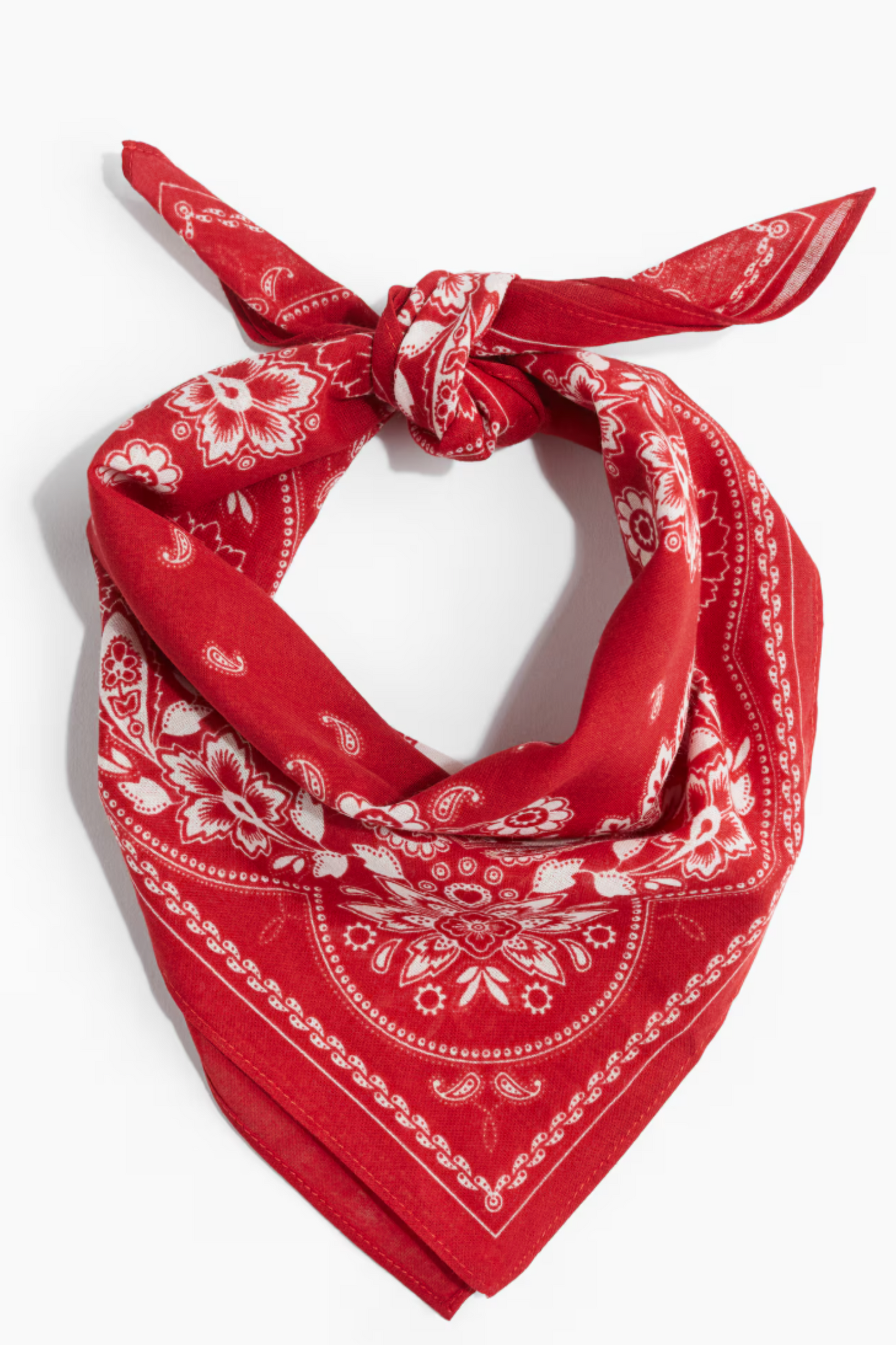 Patterned Cotton Scarf