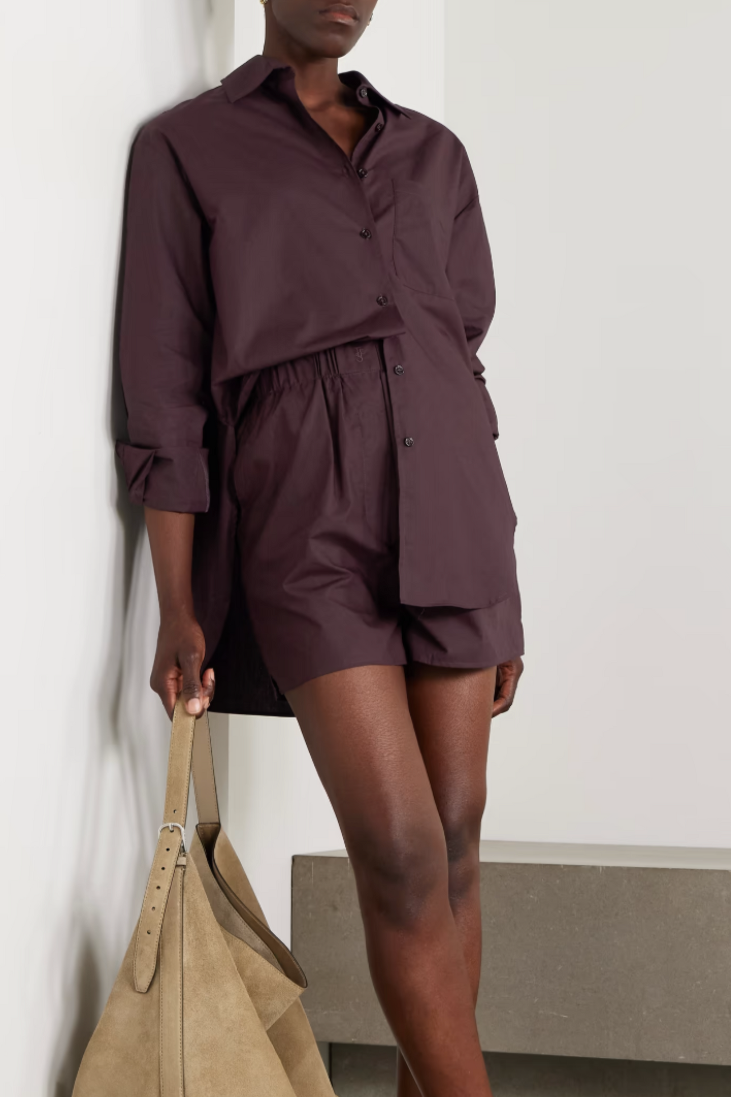 Lui Cotton-Poplin Shorts