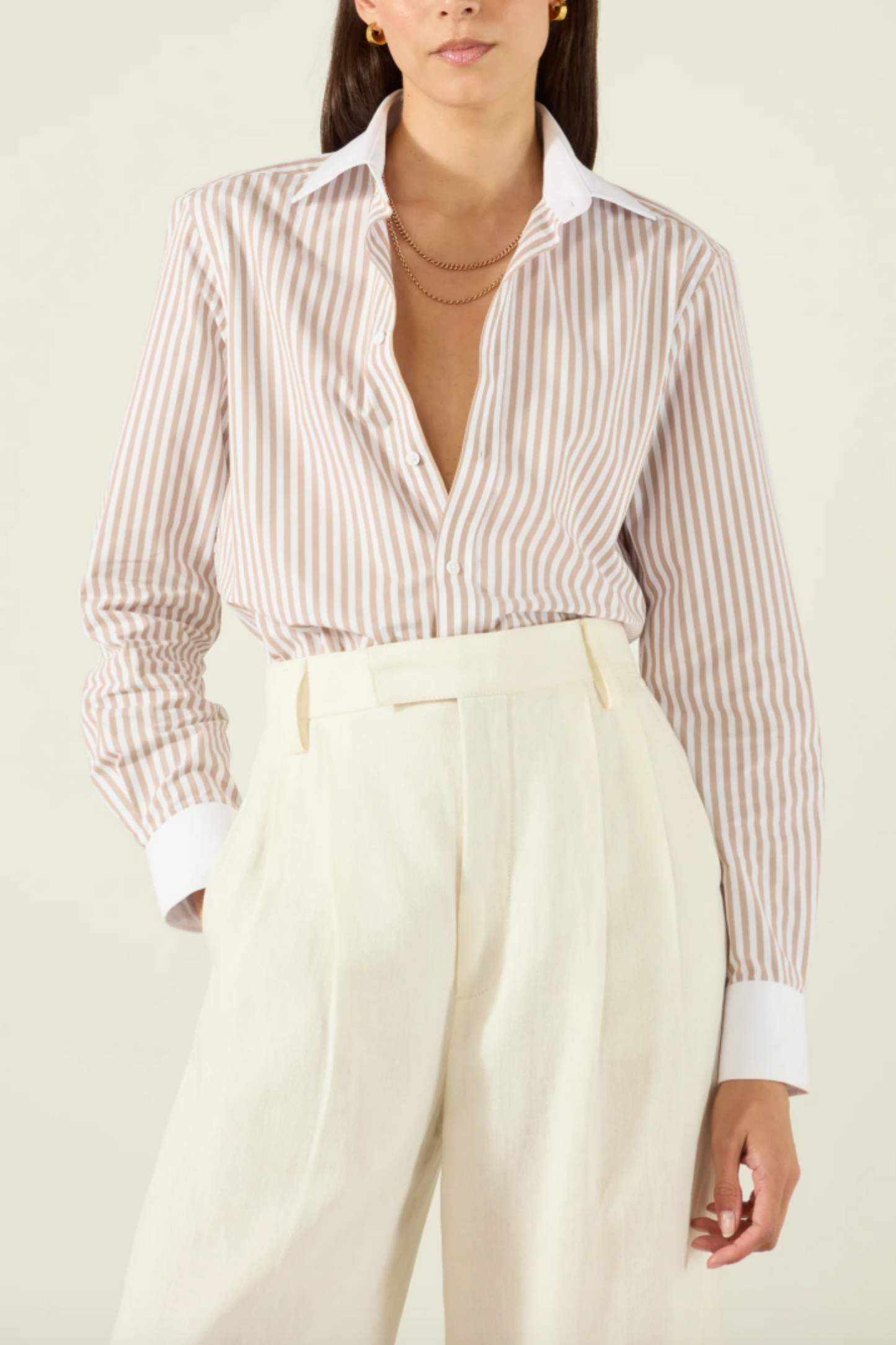 The Boyfriend Contrast Shirt