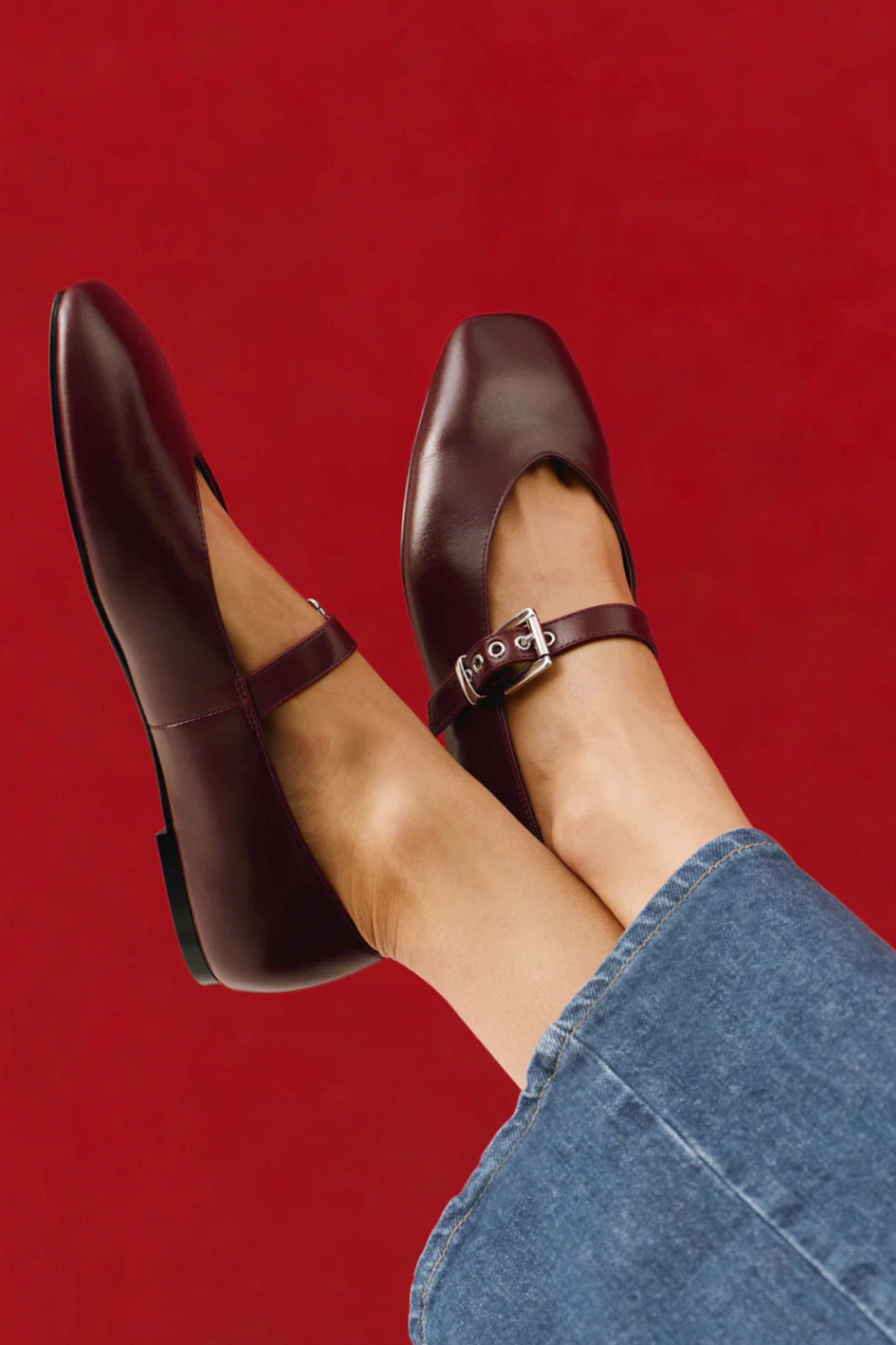 Bea Leather Ballet Flats