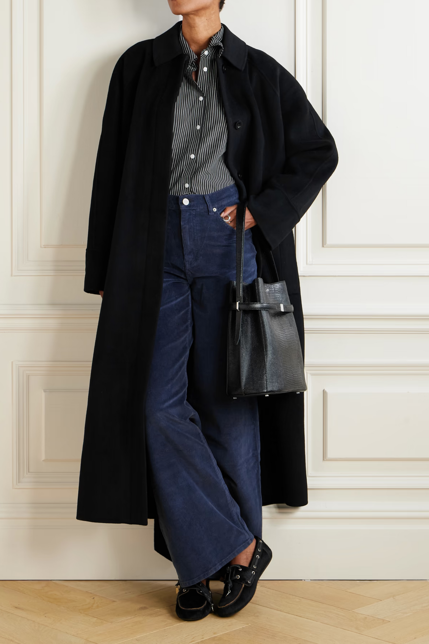 Yoonmi Belted Brushed Wool-blend Coat