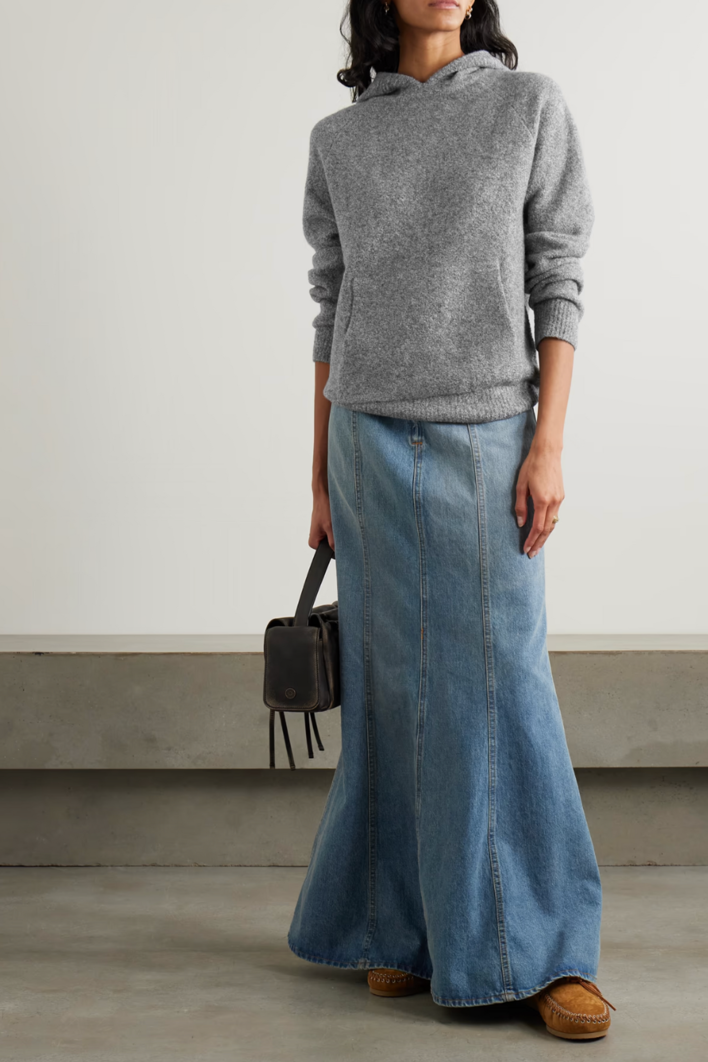 Ivy Cashmere Bouclé Hoodie