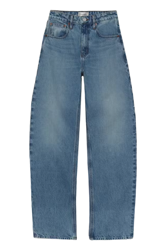 Long Barrel Jeans In Divine
