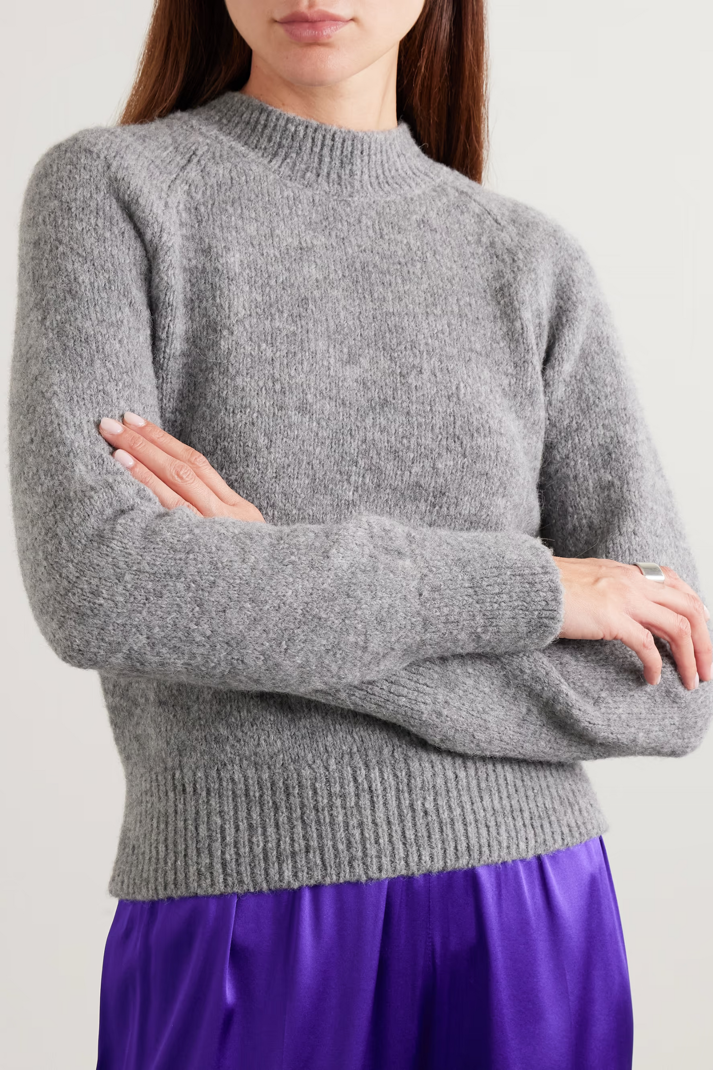 Alpaca-blend Sweater